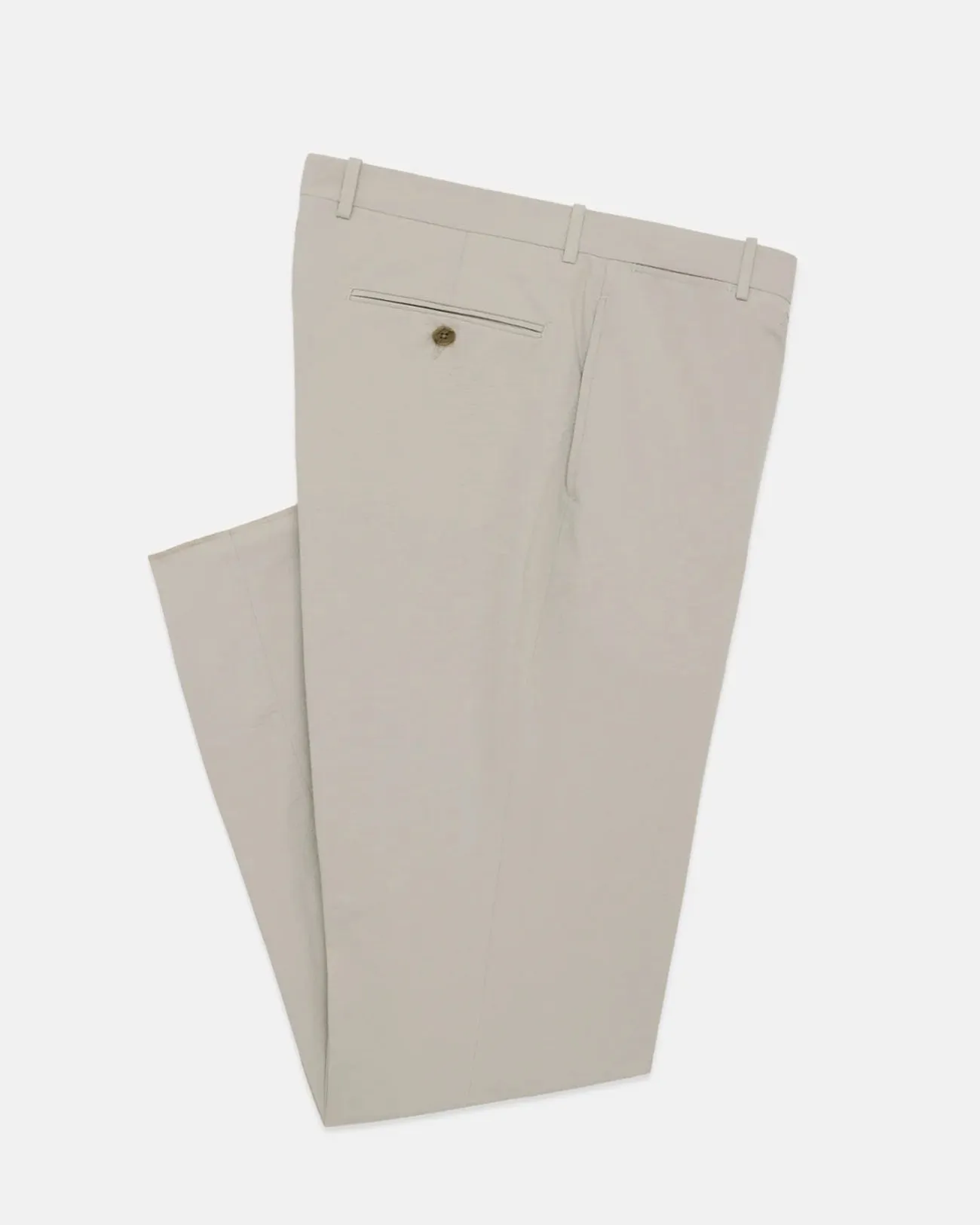 Made-in-Canada Tan Seersucker Trouser sold by J. Press