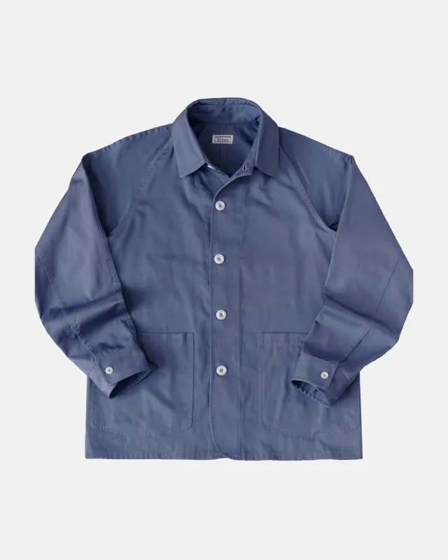 Vito's Postal Blue Carry-All Jacket made by J. Press