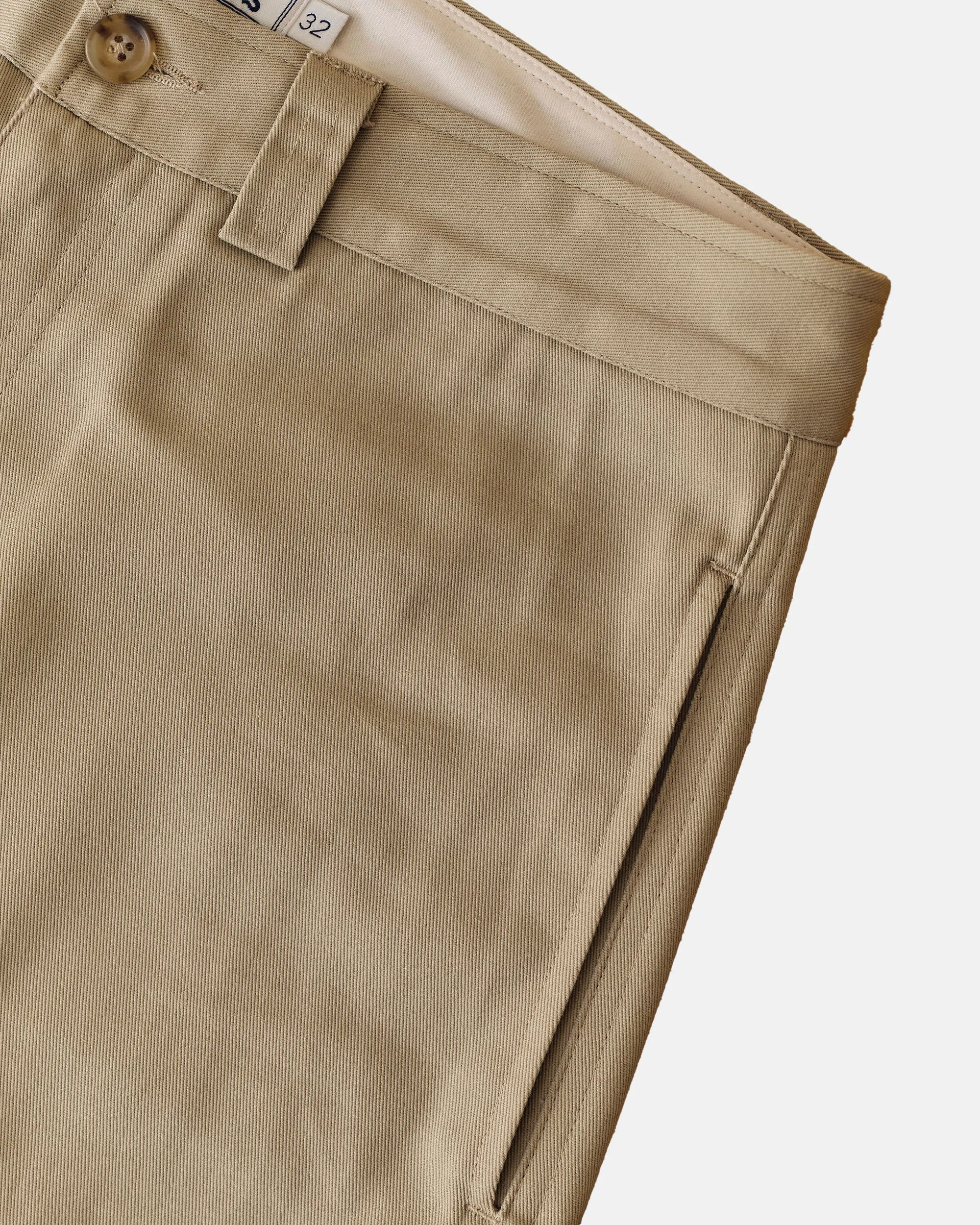 Vito's Khaki High n' Wide Pant sold by J. Press product image thumbnail 4