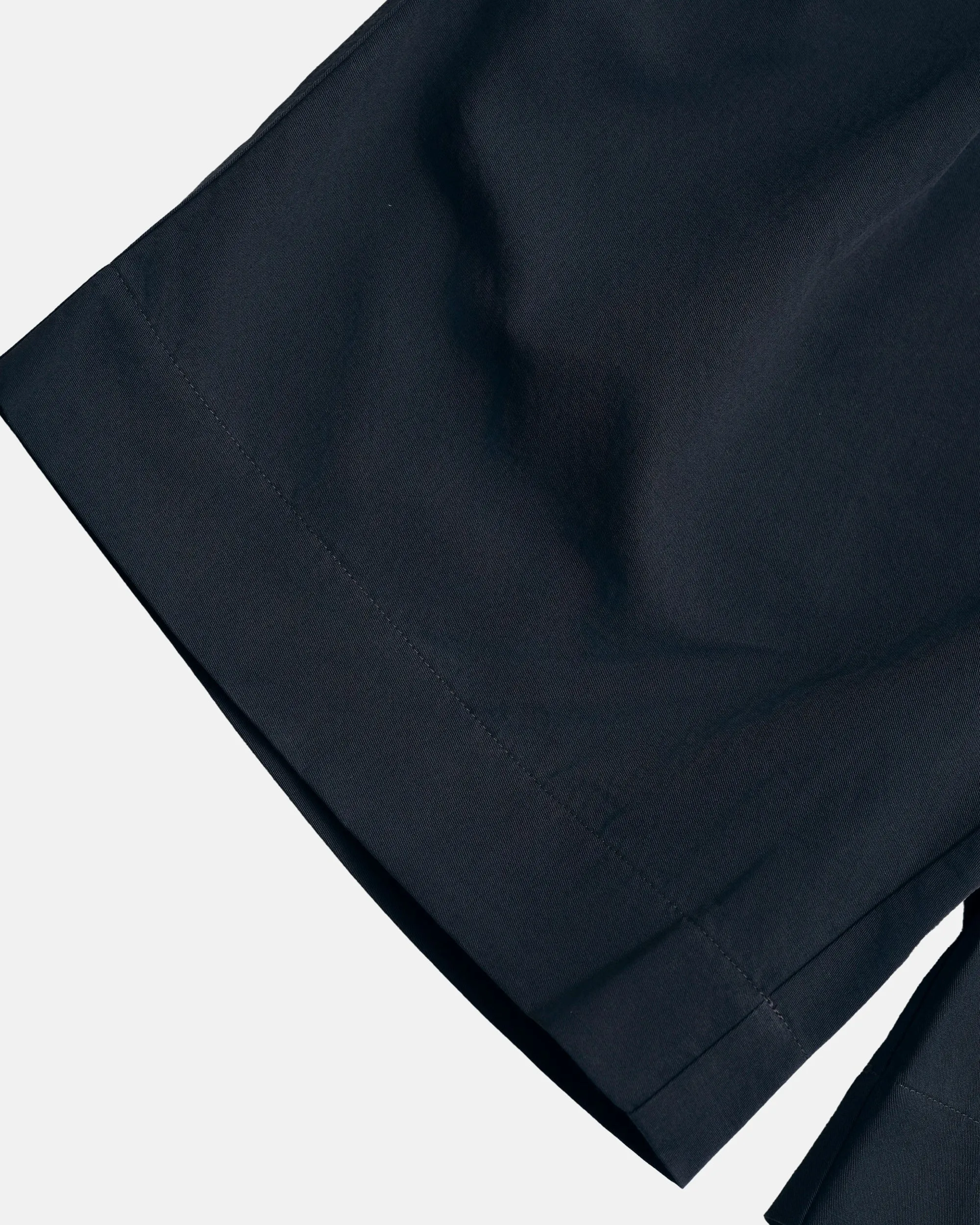 Vito's Charcoal Navy Cotton/Linen Pleated Short sold by J. Press product image thumbnail 2