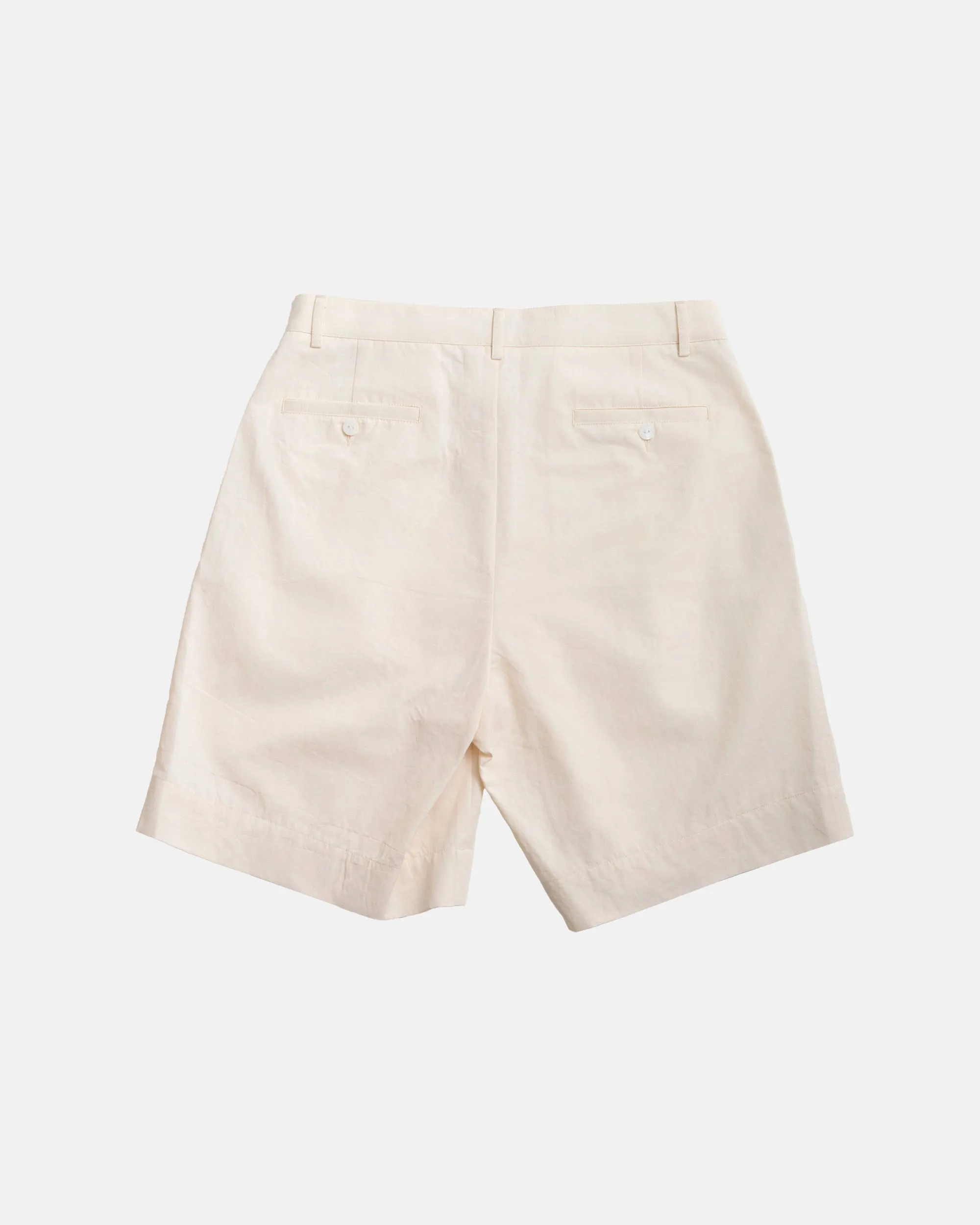 Vito's Stone Cotton/Linen Pleated Short sold by J. Press product image thumbnail 4