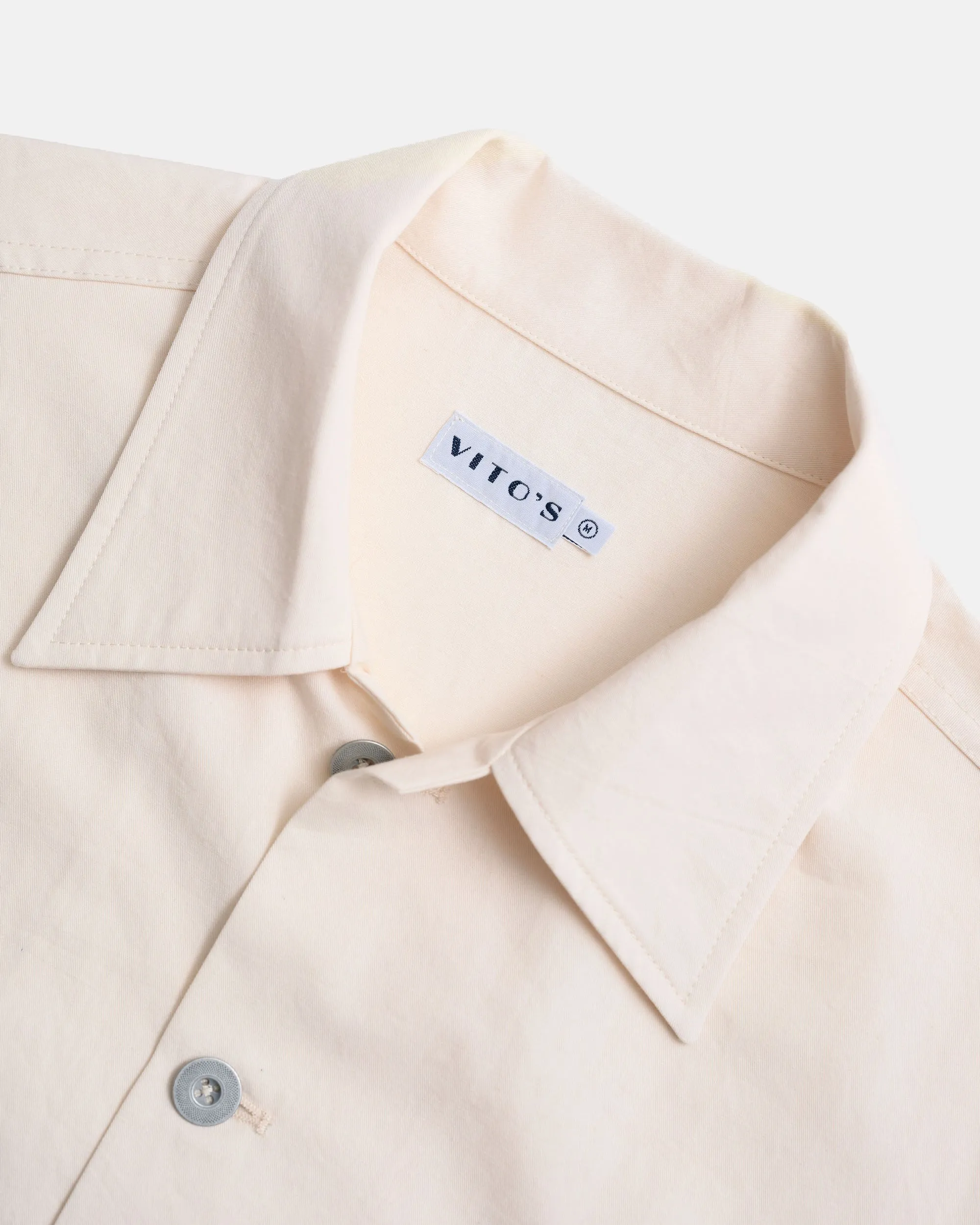 Vito's Stone Cotton/Linen Short Jacket sold by J. Press product image thumbnail 2