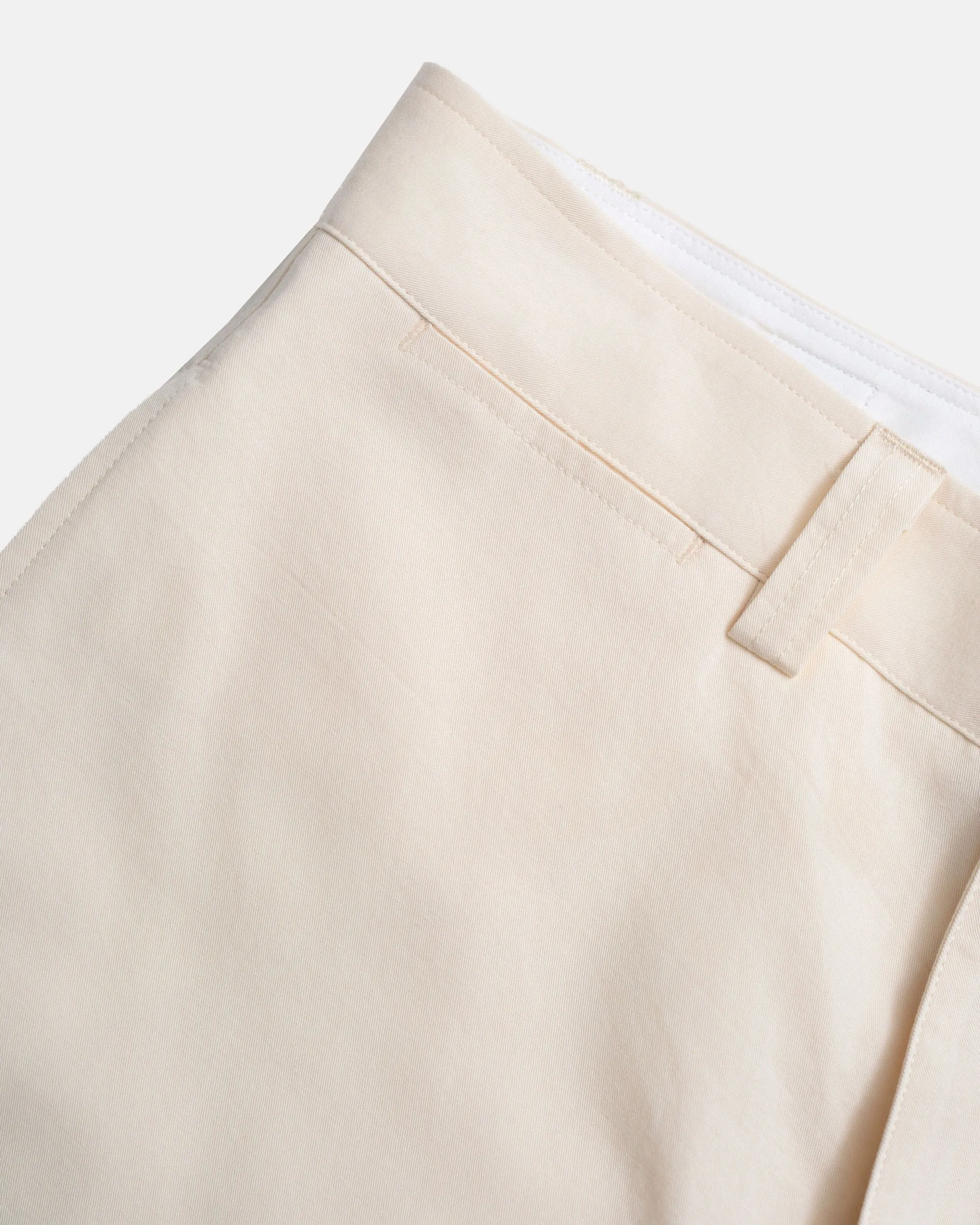 Vito's Stone Cotton/Linen High n' Wide Pant sold by J. Press product image thumbnail 3