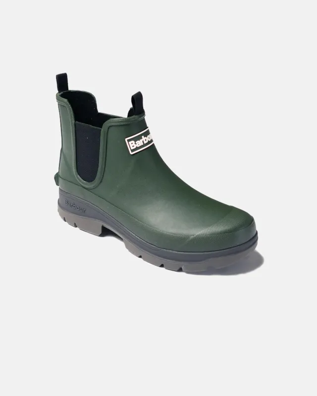 Barbour Olive Nimbus Chelsea Wellington Boots made by Barbour