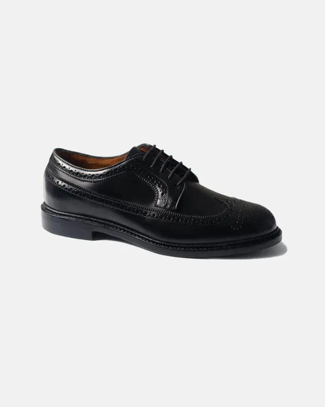 Black Longwing Blucher made by Sebago