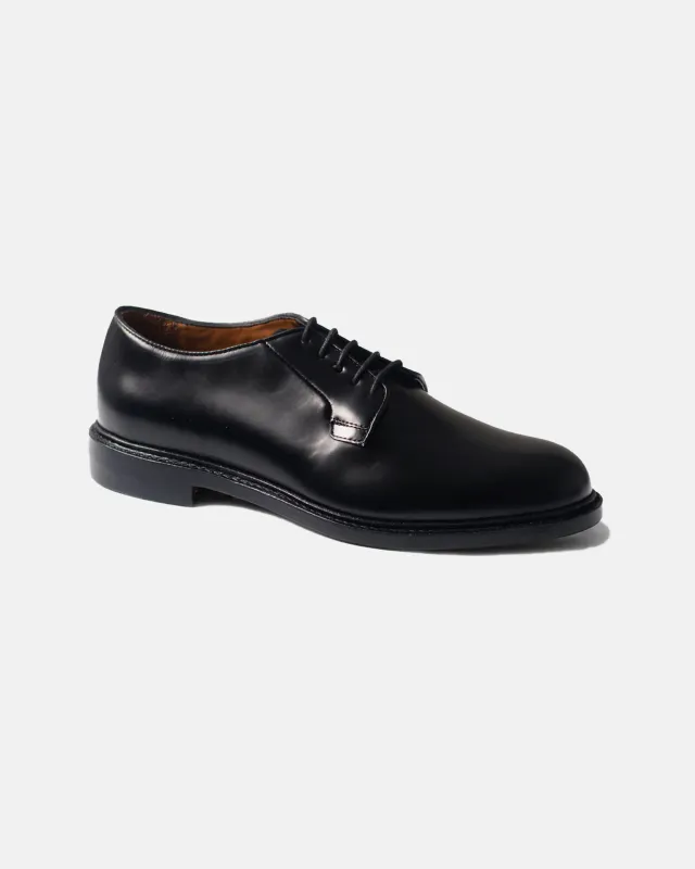 Black Plain Toe Blucher made by Sebago
