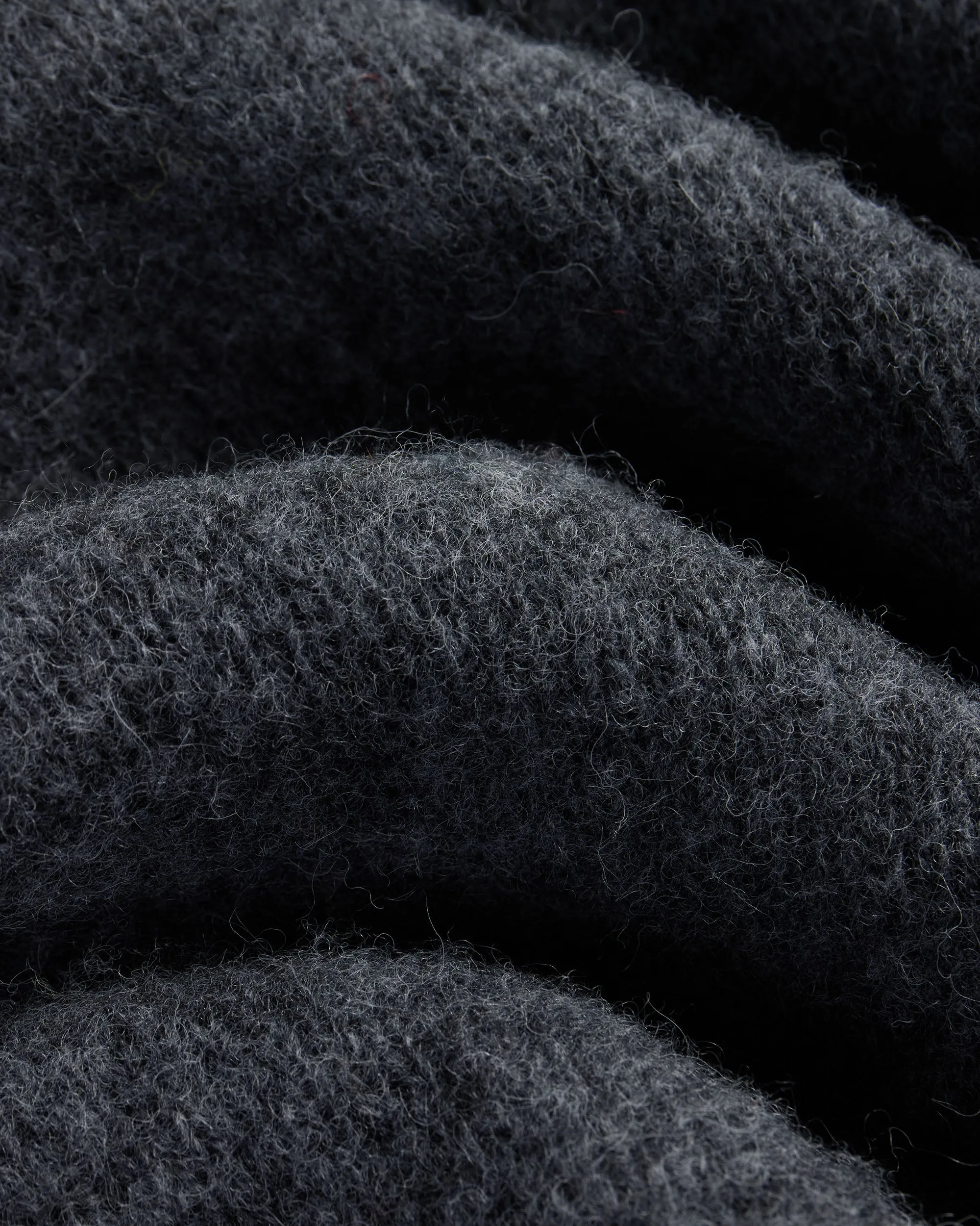 Made-in-Scotland Medium Grey Shaggy Dog Sweater - Trim Fit sold by J. Press product image thumbnail 3