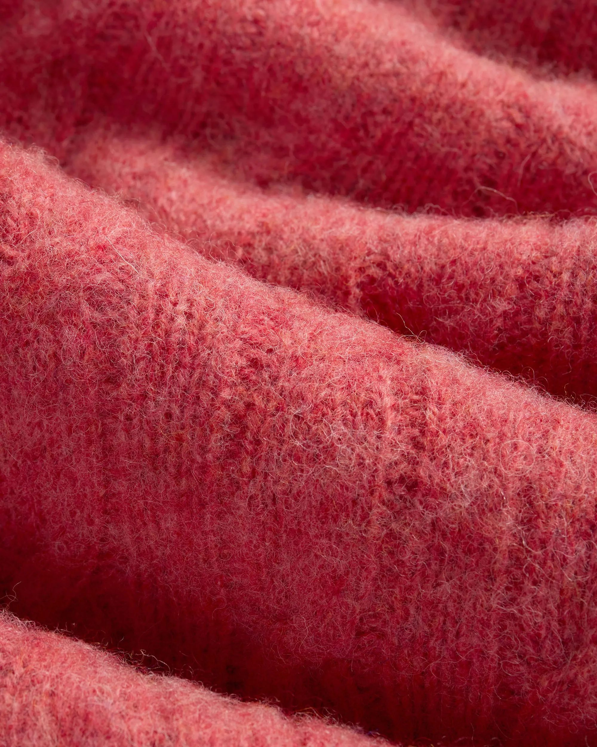 Made-in-Scotland Pink Shaggy Dog Cable Knit Sweater - Classic Fit sold by J. Press product image thumbnail 3
