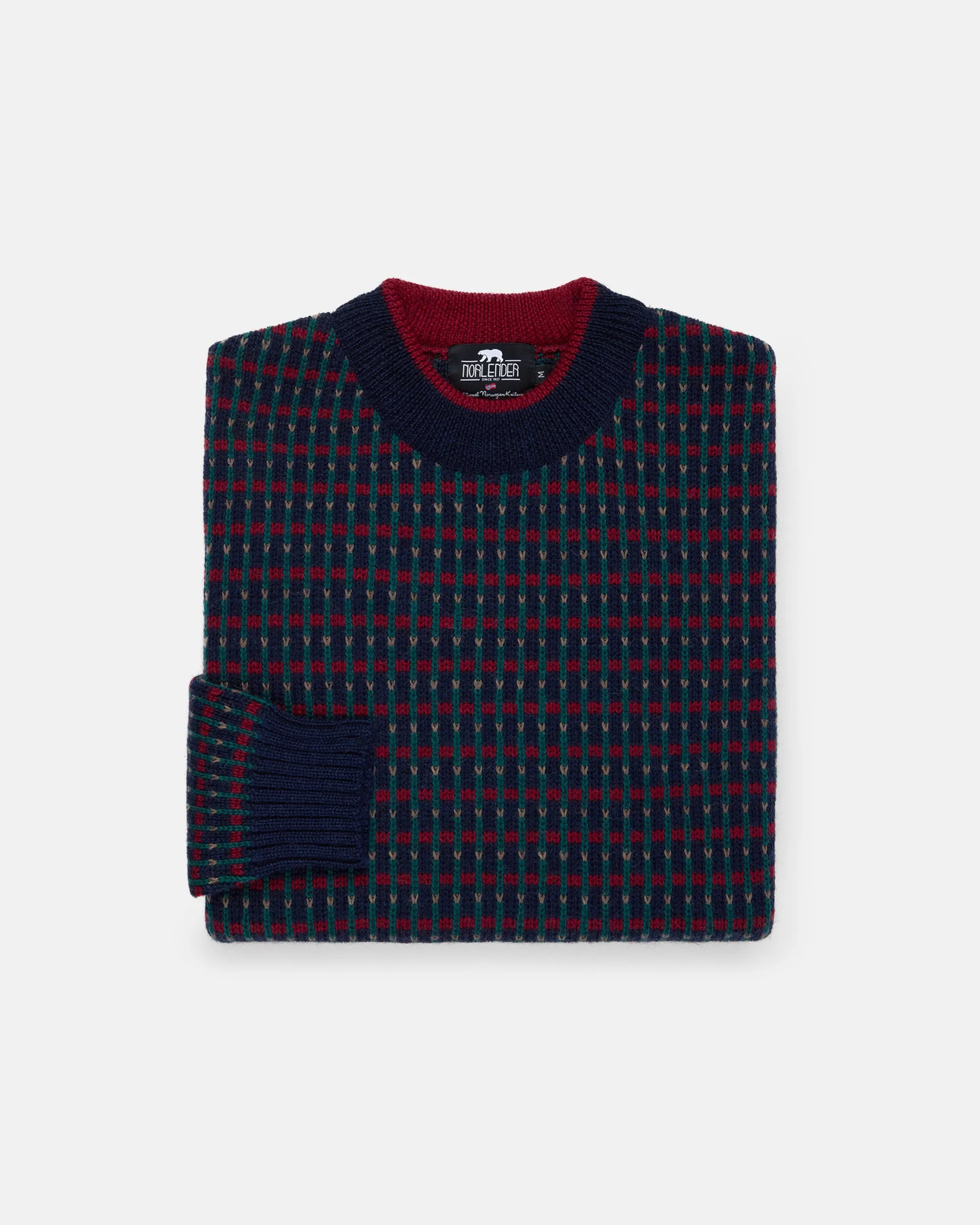 Made-in-Norway Classic Fisherman Sweater sold by J. Press
