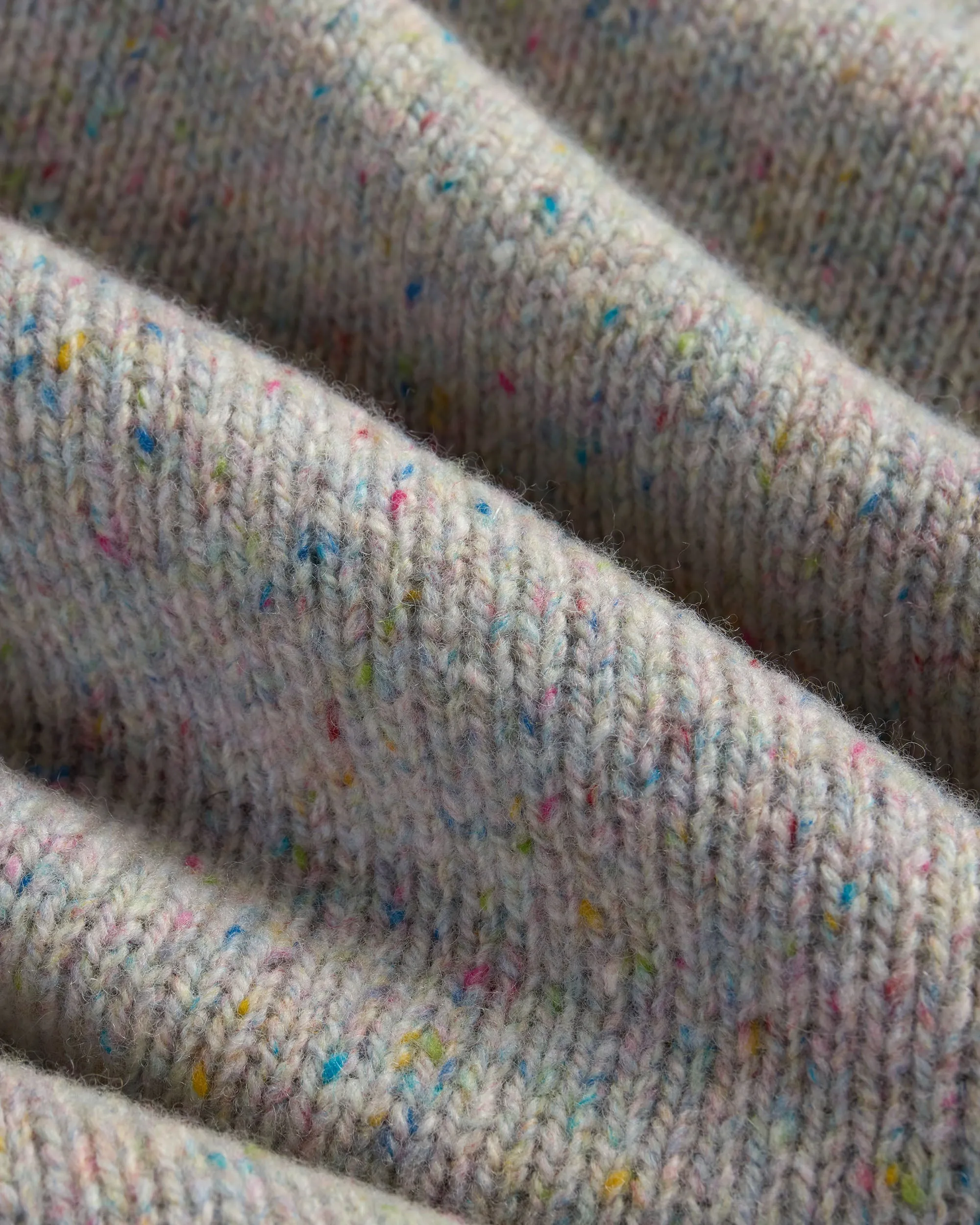 Made-in-Scotland Cotton Candy Donegal Crew Neck Sweater sold by J. Press product image thumbnail 3
