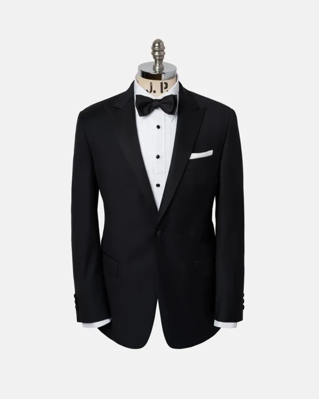 Made-in-USA Grosgrain Peak Lapel Tuxedo - Custom Make made by J. Press