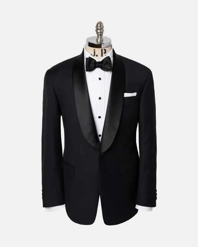 Made-in-USA Satin Shawl Collar Tuxedo - Custom Make made by J. Press