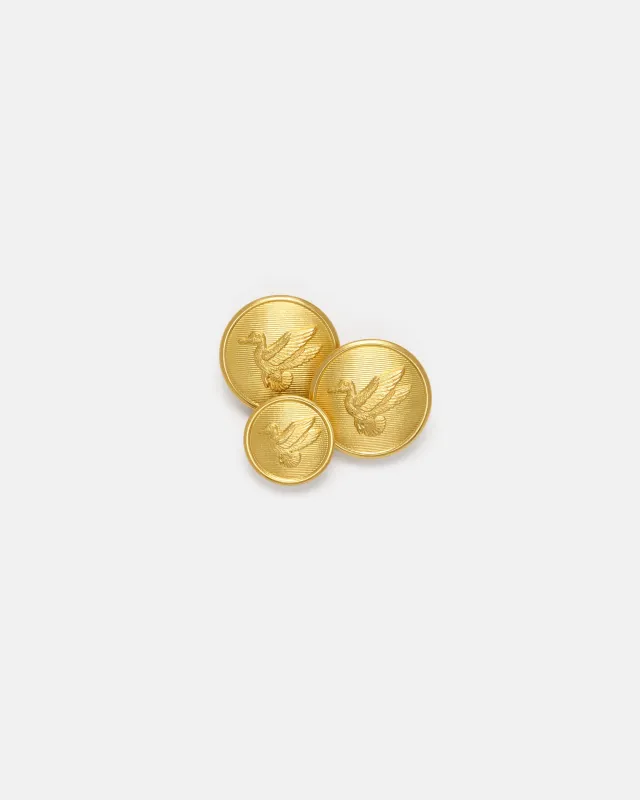Duck Motif Blazer Buttons made by J. Press