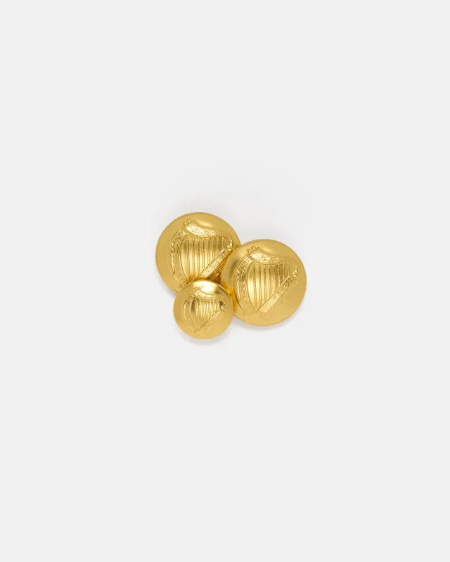 Harp Motif Blazer Buttons made by J. Press