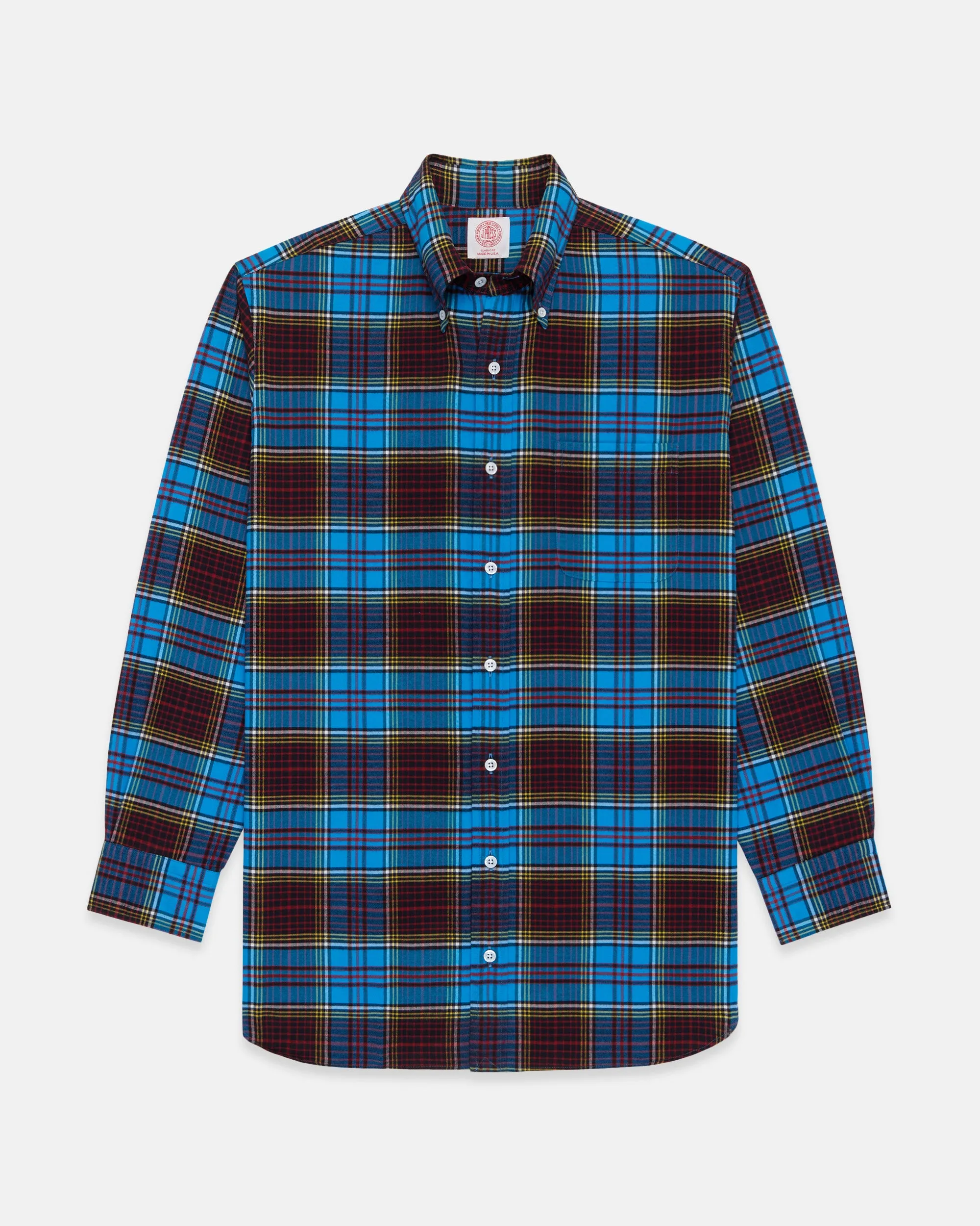 Made-in-USA Anderson Tartan Flannel Sport Shirt - Classic Fit sold by J. Press product image thumbnail 2