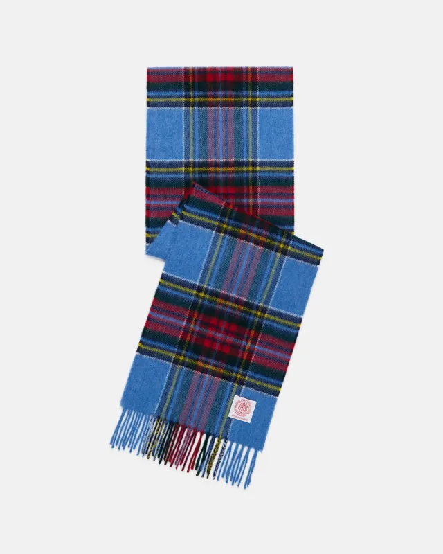 Made-in-England Anderson Tartan Merino Wool Scarf made by J. Press