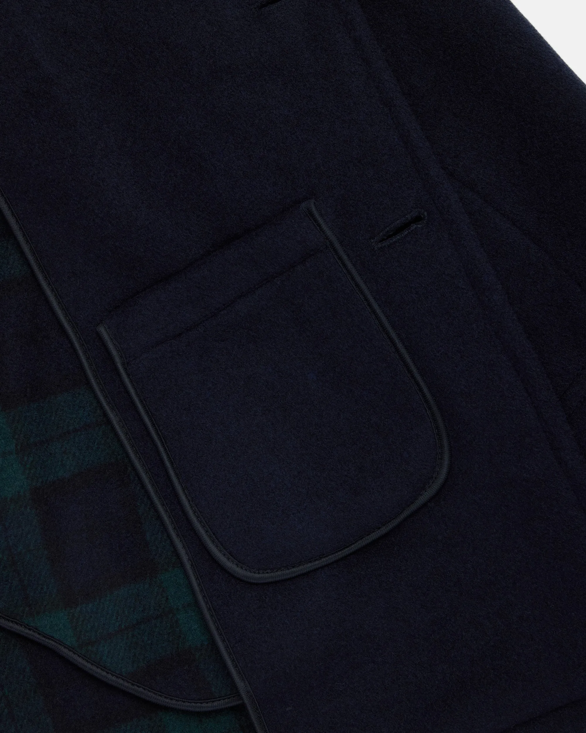 Made-in-England Navy Melton Wool Peacoat sold by J. Press product image thumbnail 4