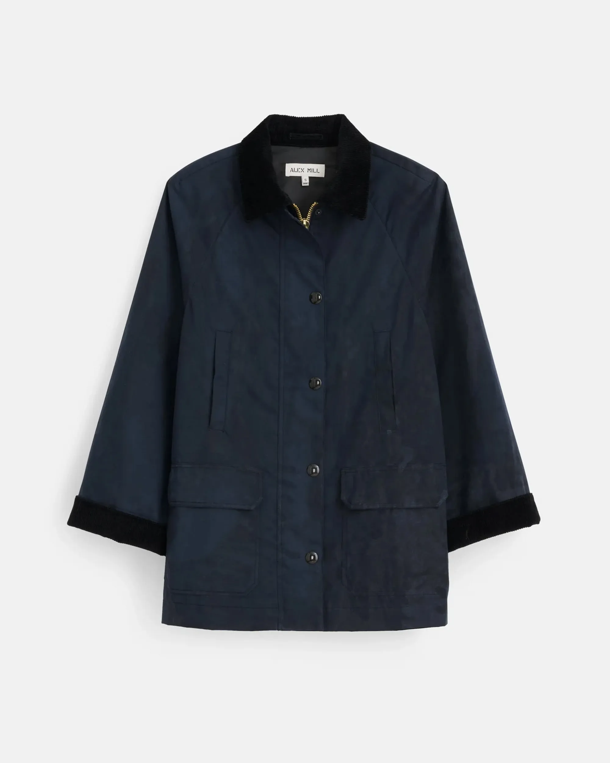 Women's Navy Chiltern Street Jacket sold by J. Press