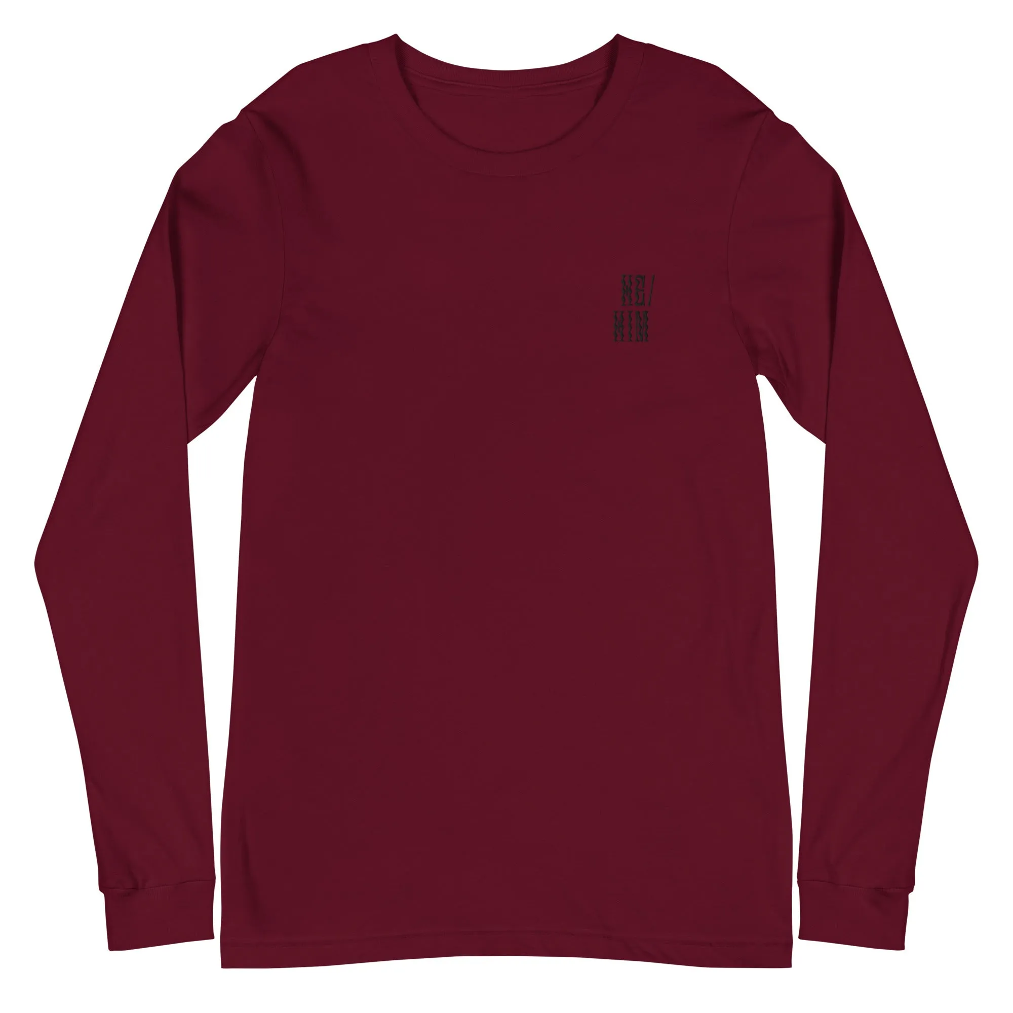HE/HIM LONG SLEEVE TEE sold by Otherwild product image thumbnail 5