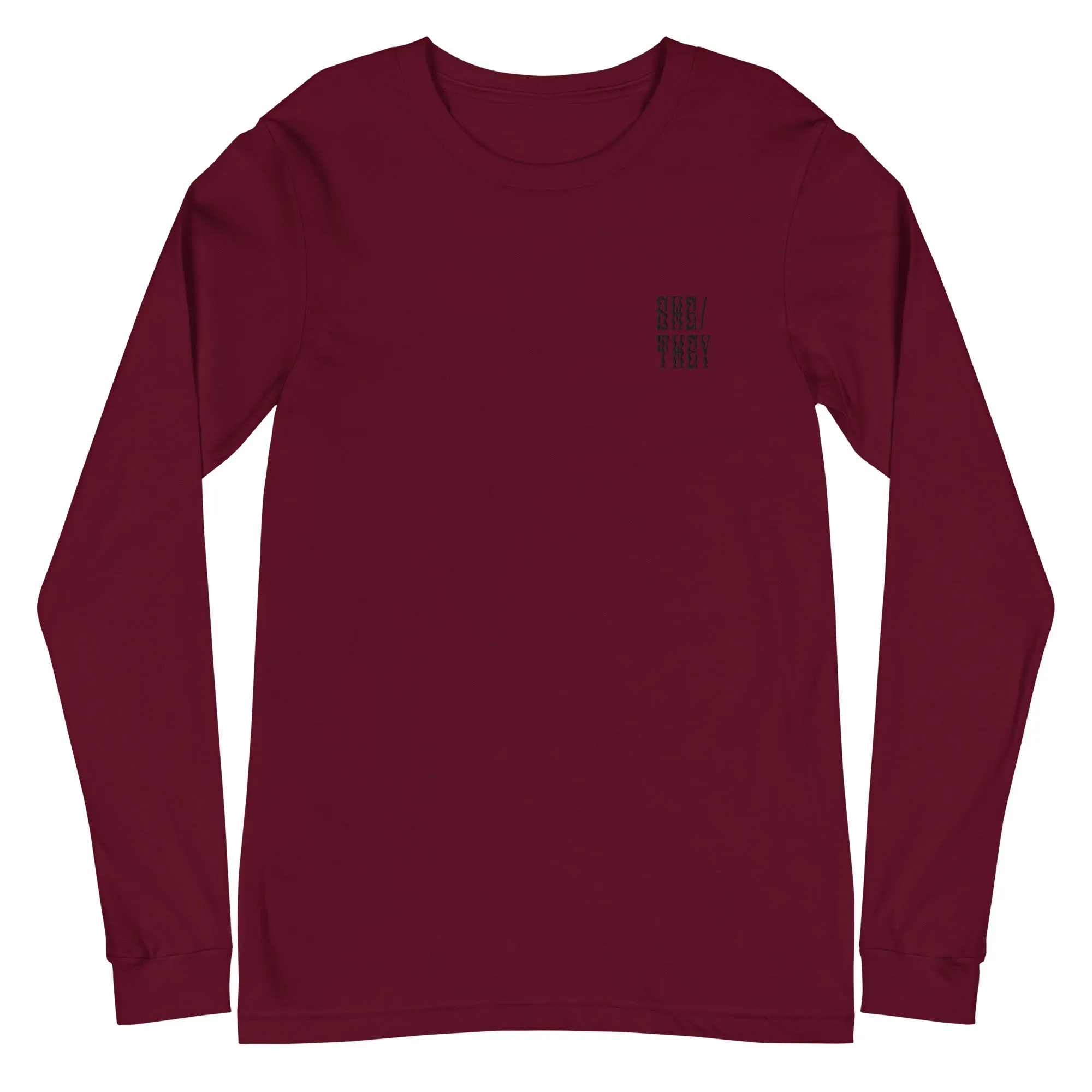 SHE/THEY LONG SLEEVE TEE sold by Otherwild product image thumbnail 5
