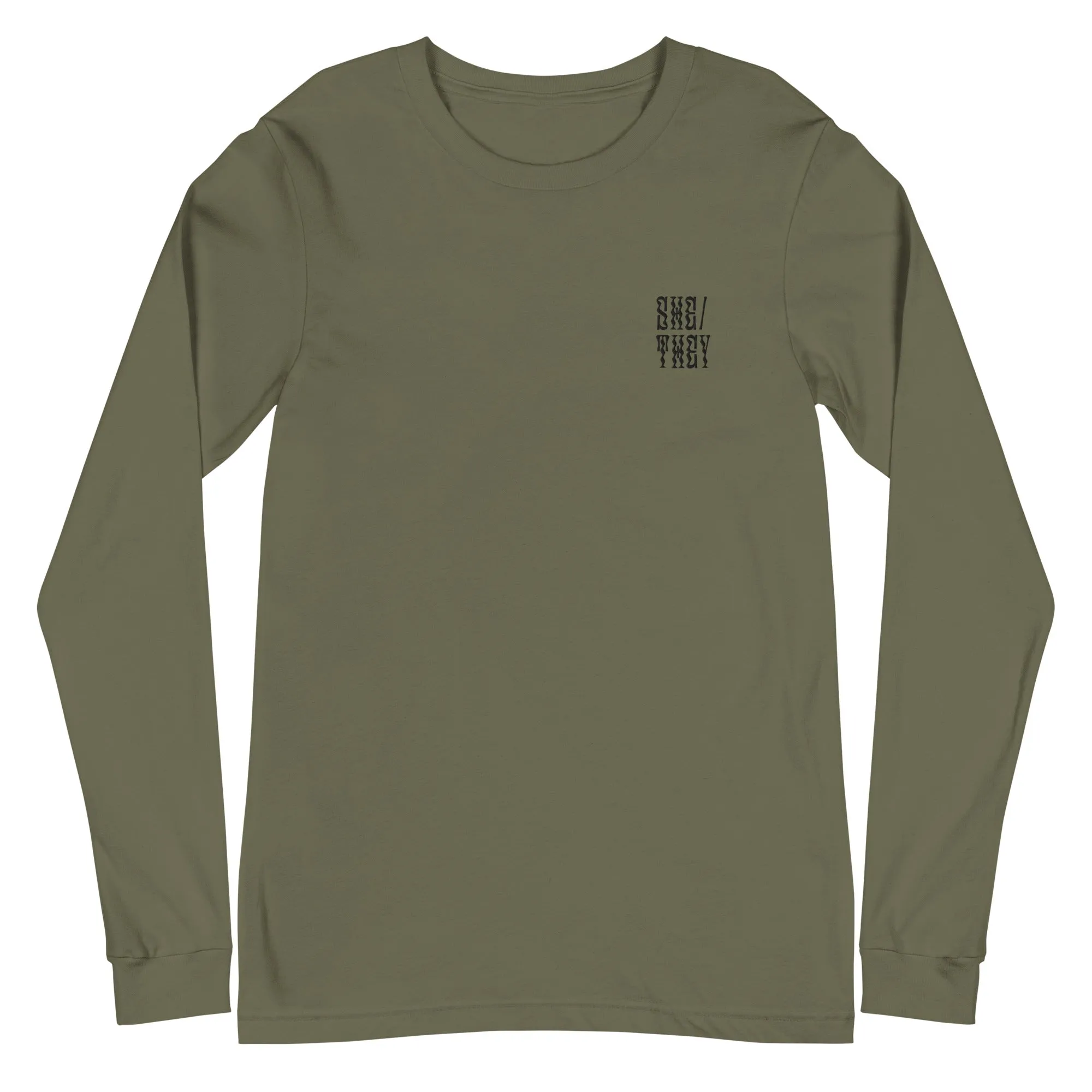 SHE/THEY LONG SLEEVE TEE sold by Otherwild