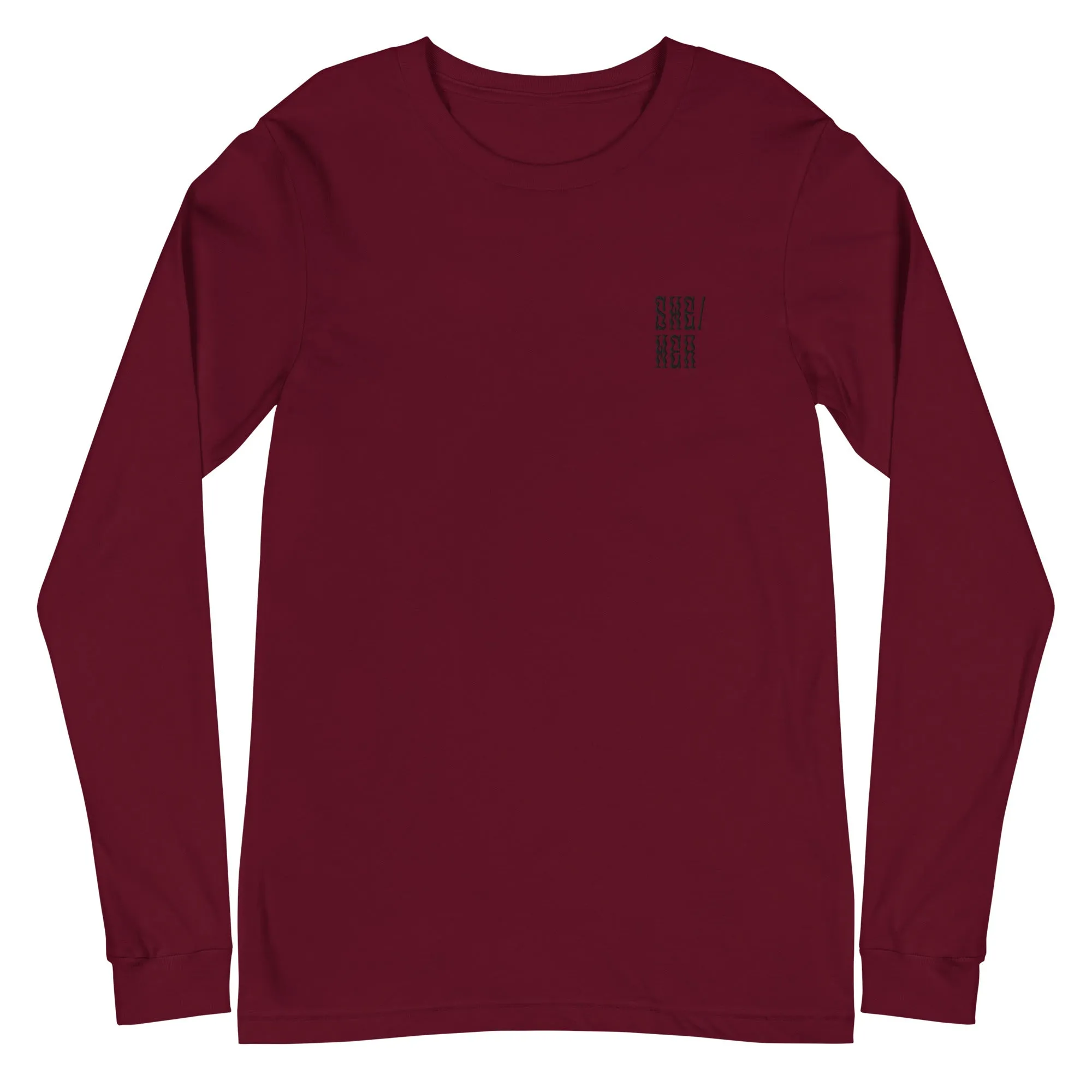 SHE/HER LONG SLEEVE TEE sold by Otherwild
