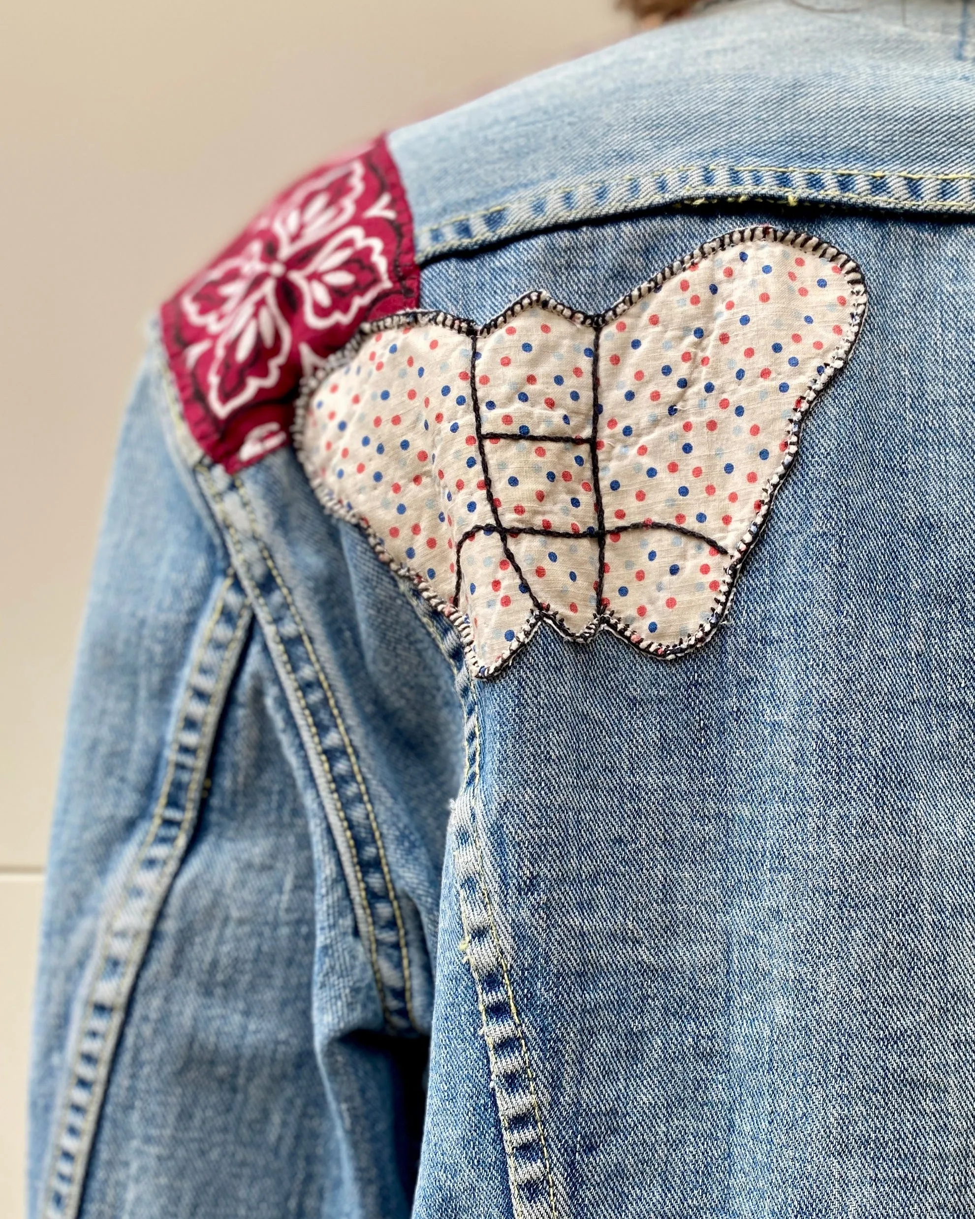 TT02 Mascot Lee Denim Jacket sold by Feathers Vintage product image thumbnail 5
