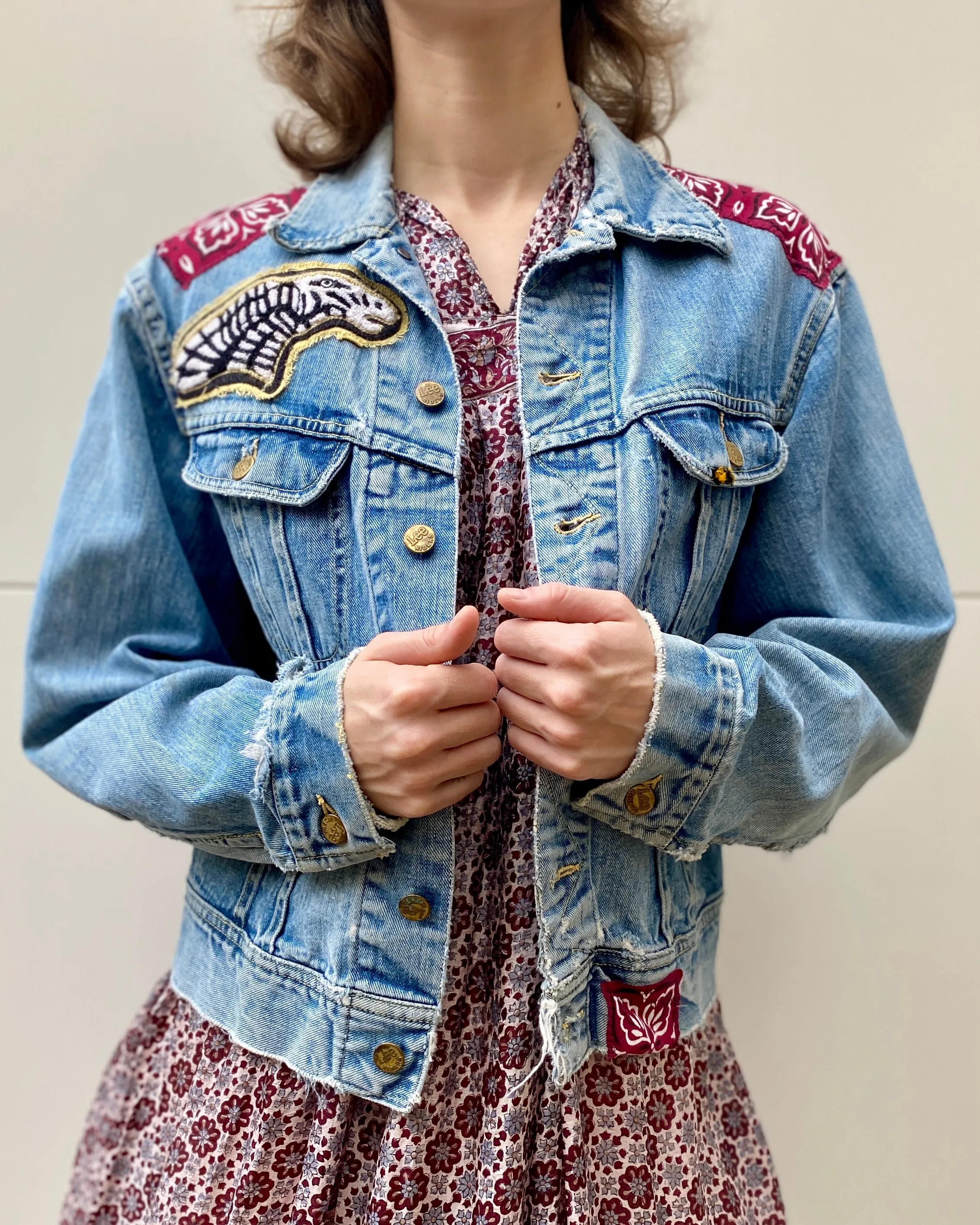 TT02 Mascot Lee Denim Jacket sold by Feathers Vintage