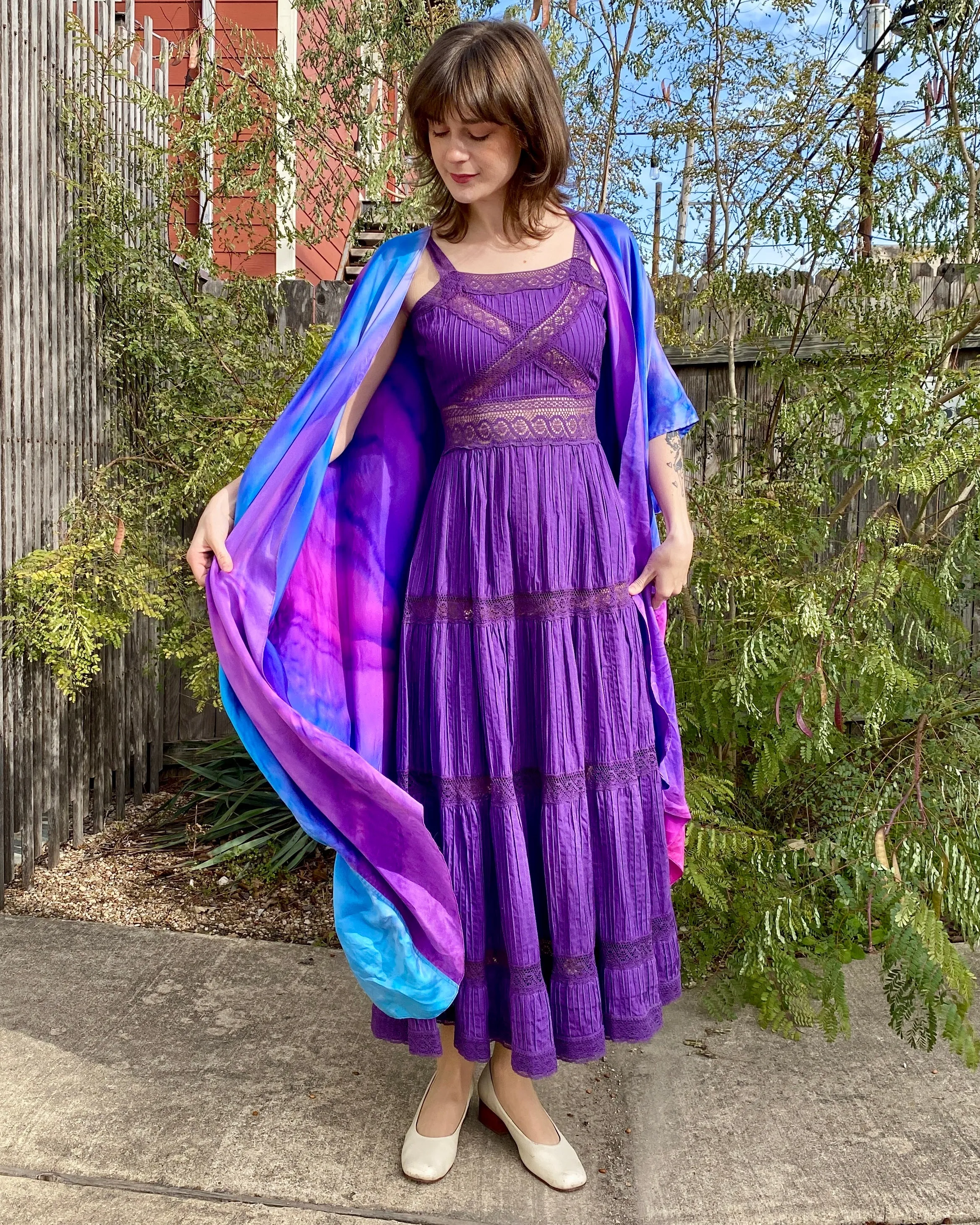 Colors Of The Wind Pastel Robe sold by Feathers Vintage