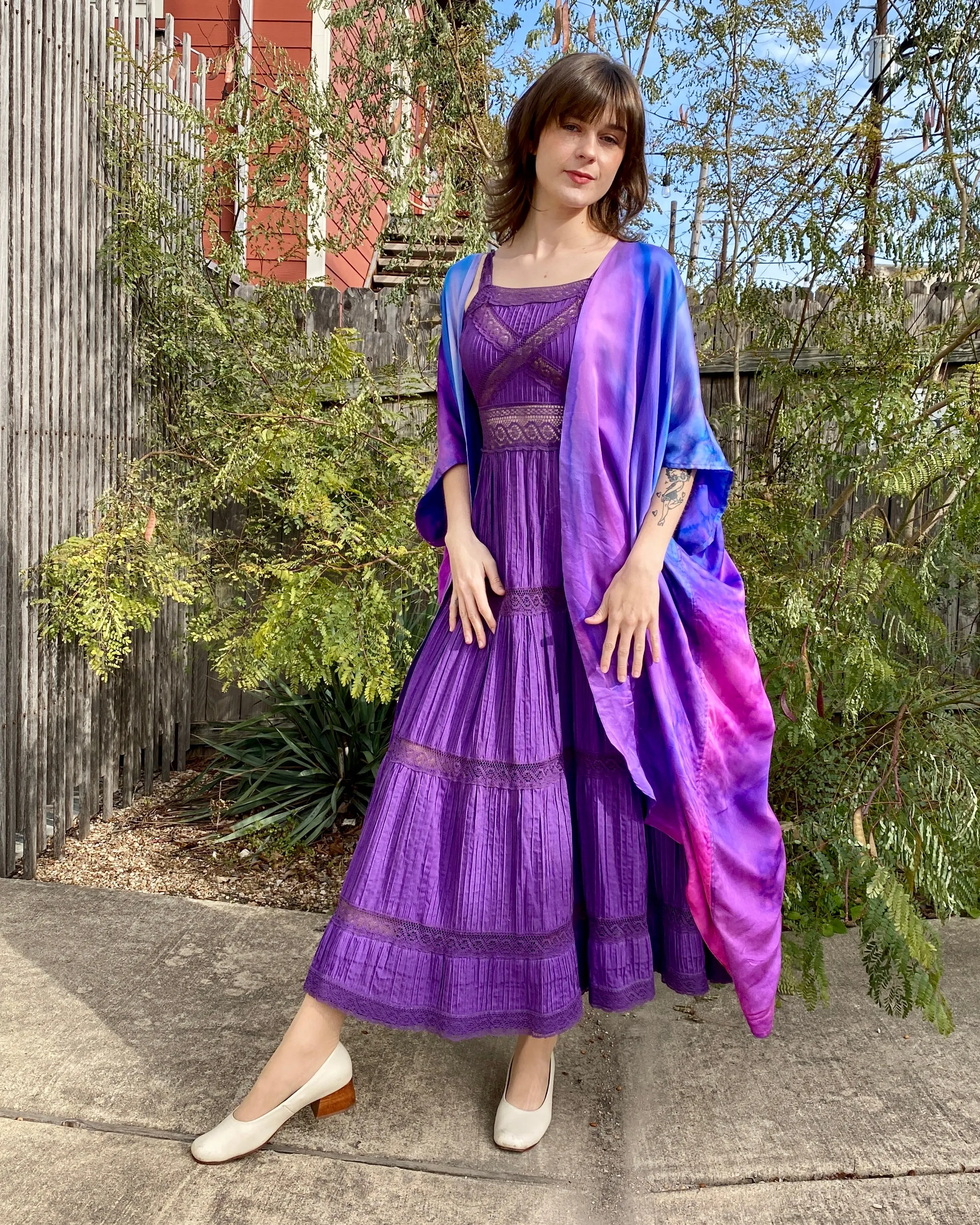 Colors Of The Wind Pastel Robe sold by Feathers Vintage product image thumbnail 3