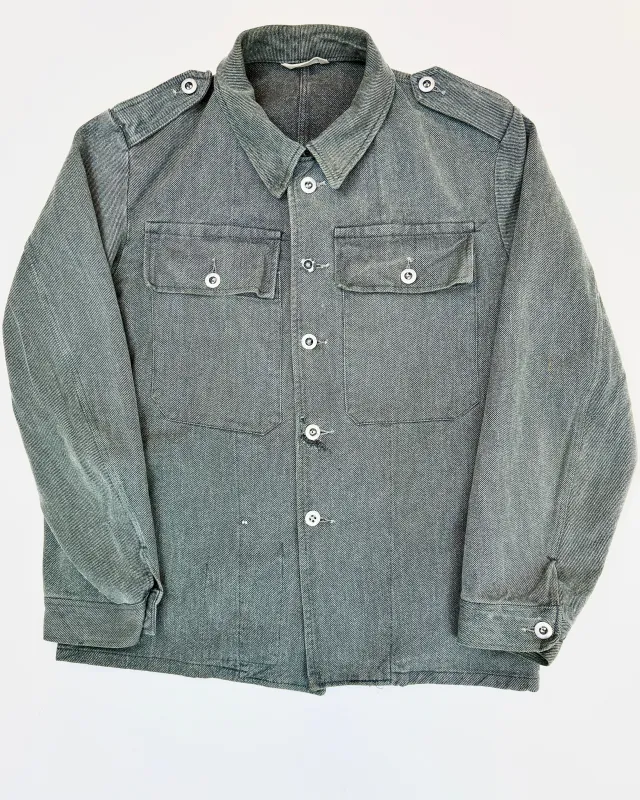 Late 40s Fatigue Jacket sold by Feathers Vintage