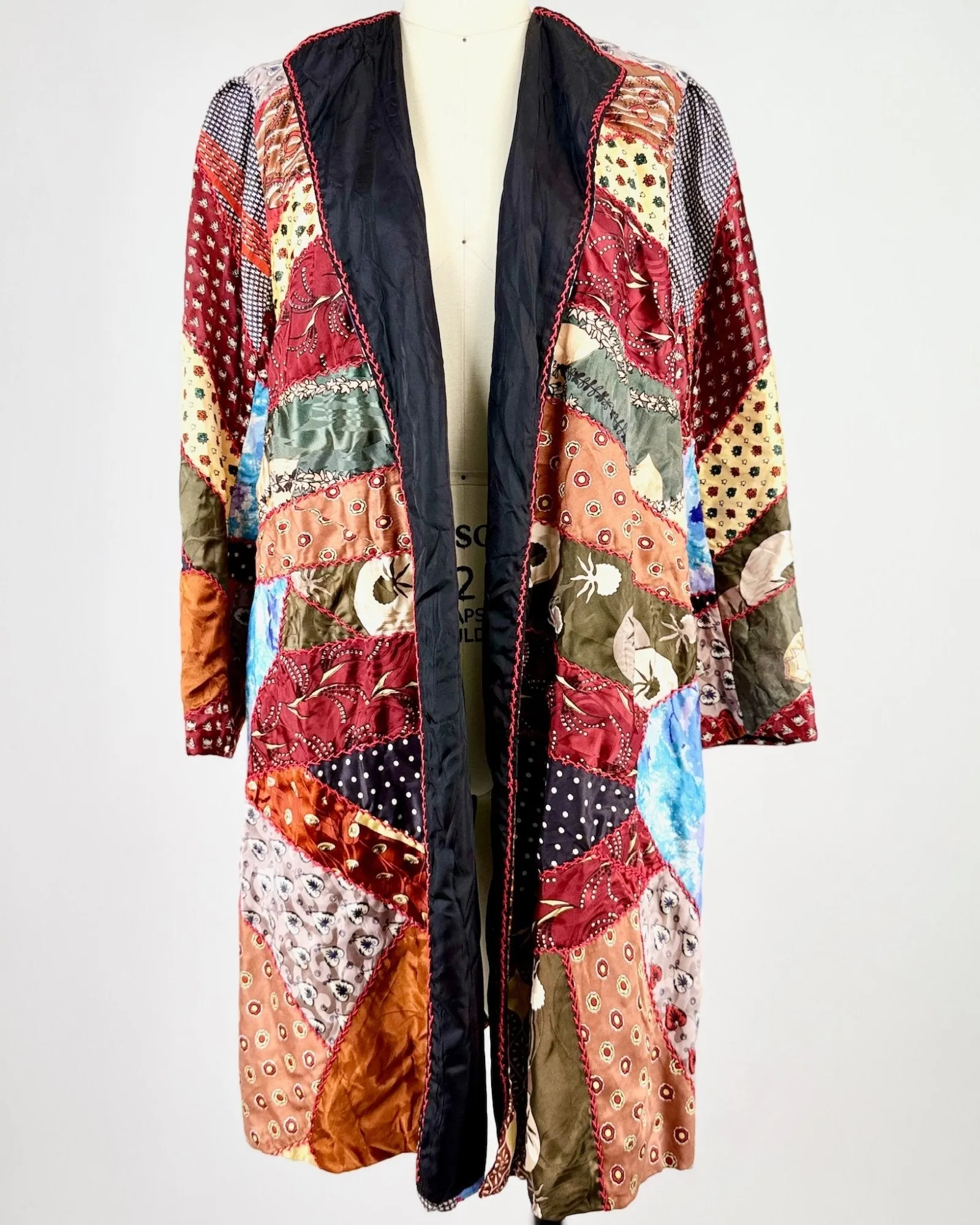 Quilt While You're Ahead 50s Patchwork Jacket sold by Feathers Vintage