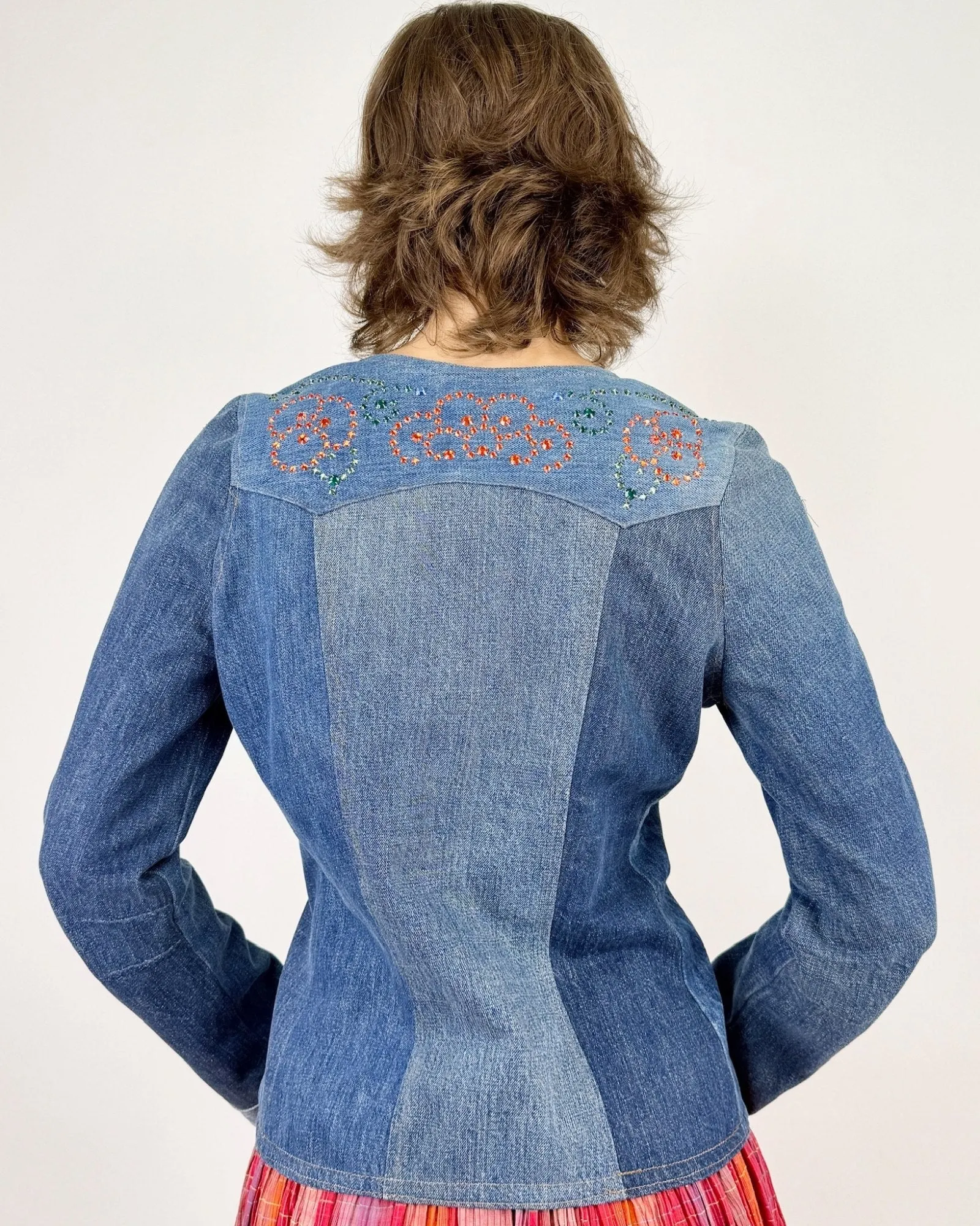 Levi's Rhinestone Denim Jacket sold by Feathers Vintage product image thumbnail 5