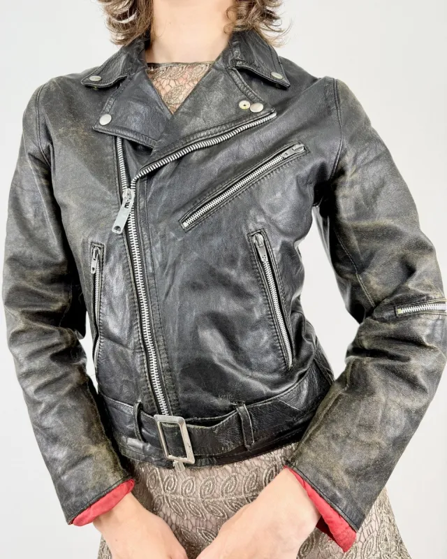 Motor Garçons Biker Jacket sold by Feathers Vintage