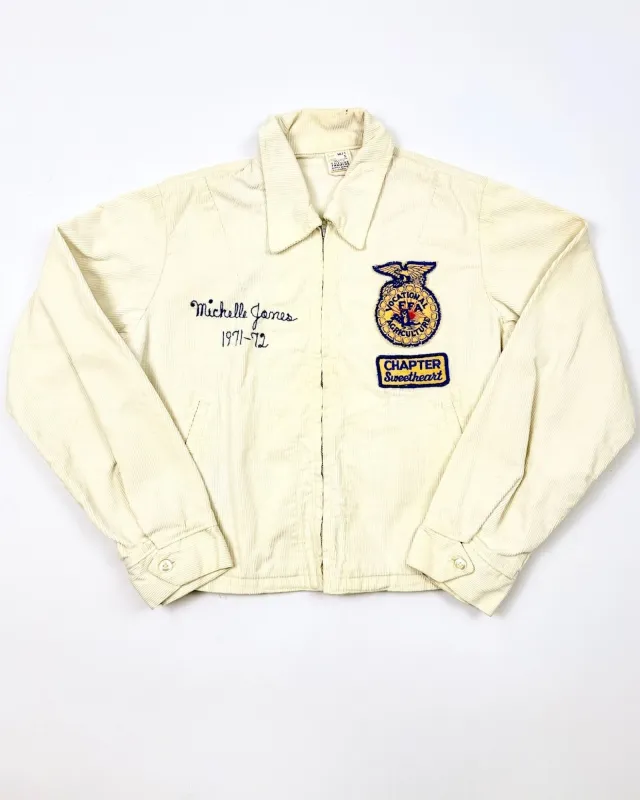 FFA Sweetheart Cord Jacket sold by Feathers Vintage