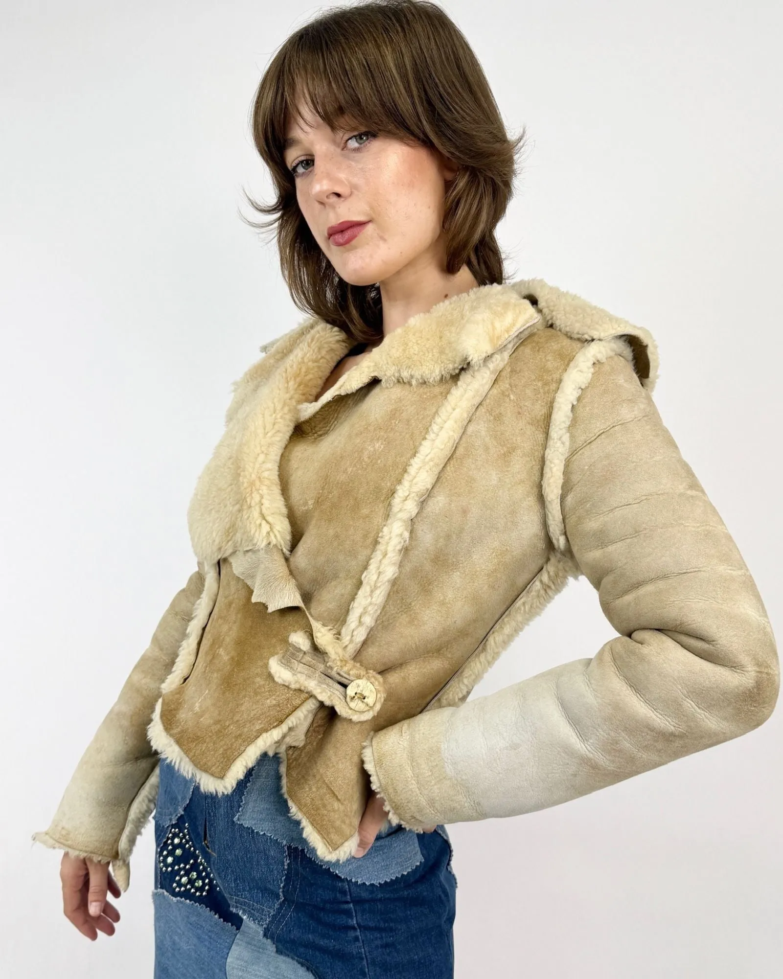 Wide Open Spaces Shearling Lined Jacket sold by Feathers Vintage product image thumbnail 3