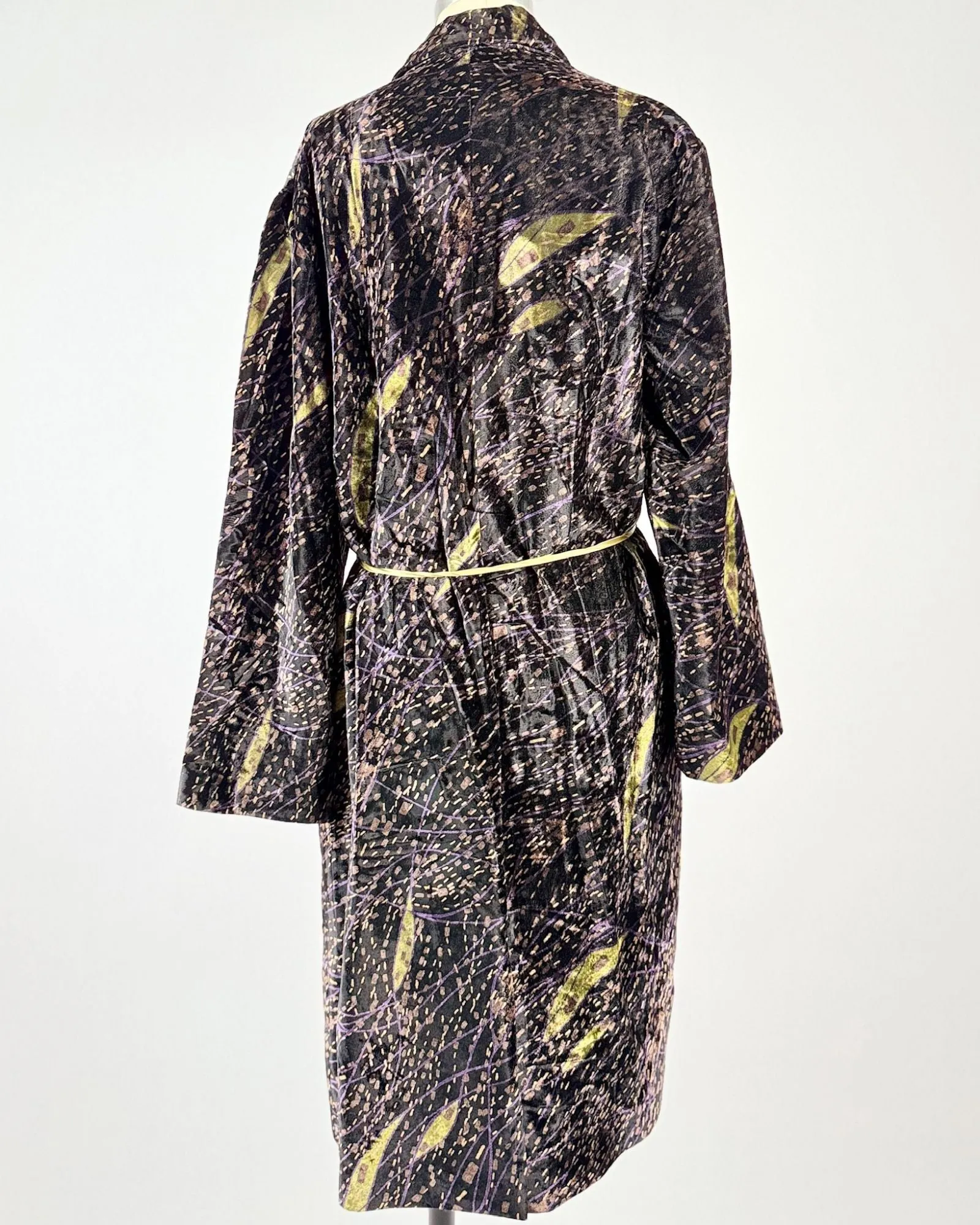 Purple Rain Silk Velvet Jacket sold by Feathers Vintage product image thumbnail 5