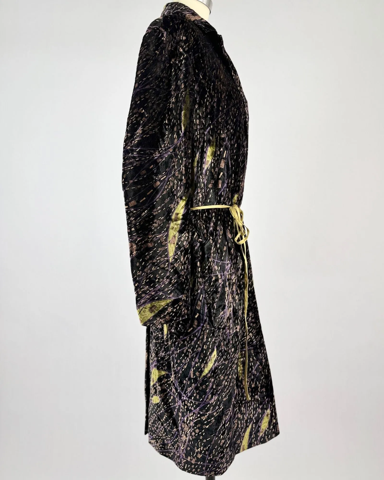 Purple Rain Silk Velvet Jacket sold by Feathers Vintage product image thumbnail 4