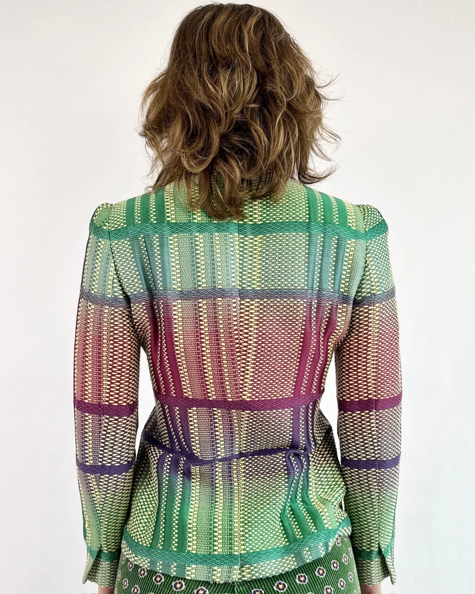 Etro Electric Plane Blazer sold by Feathers Vintage product image thumbnail 4