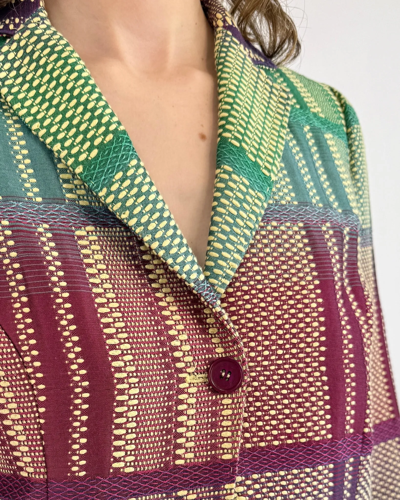 Etro Electric Plane Blazer sold by Feathers Vintage product image thumbnail 2