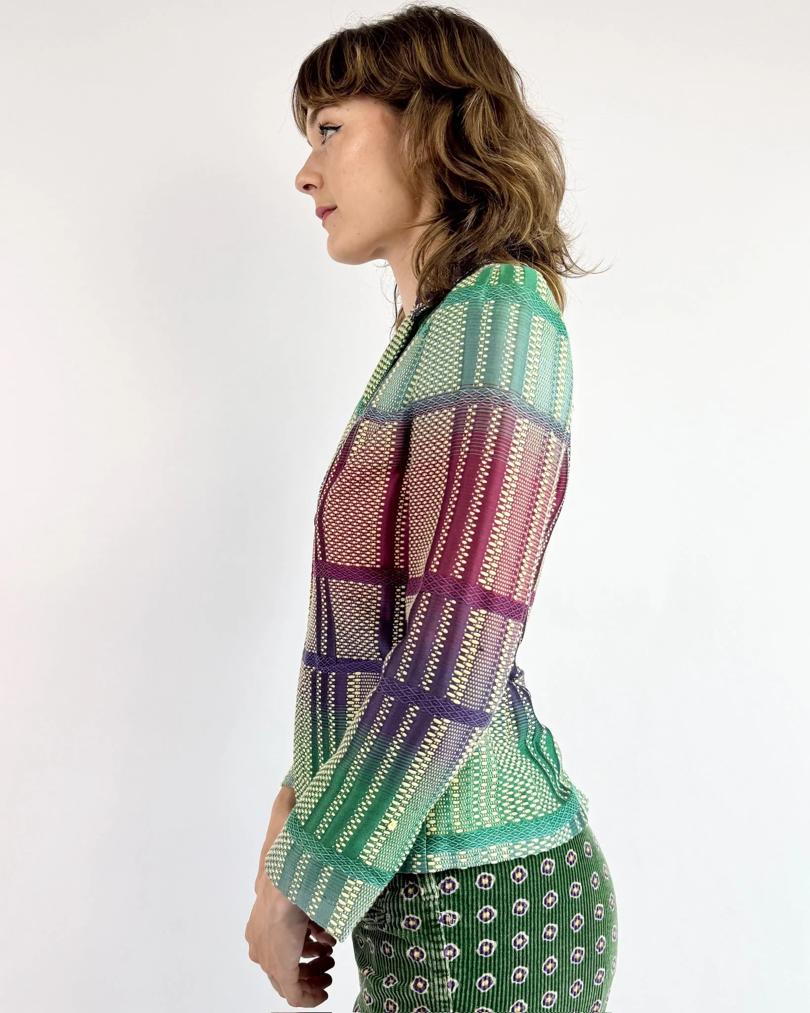 Etro Electric Plane Blazer sold by Feathers Vintage product image thumbnail 3