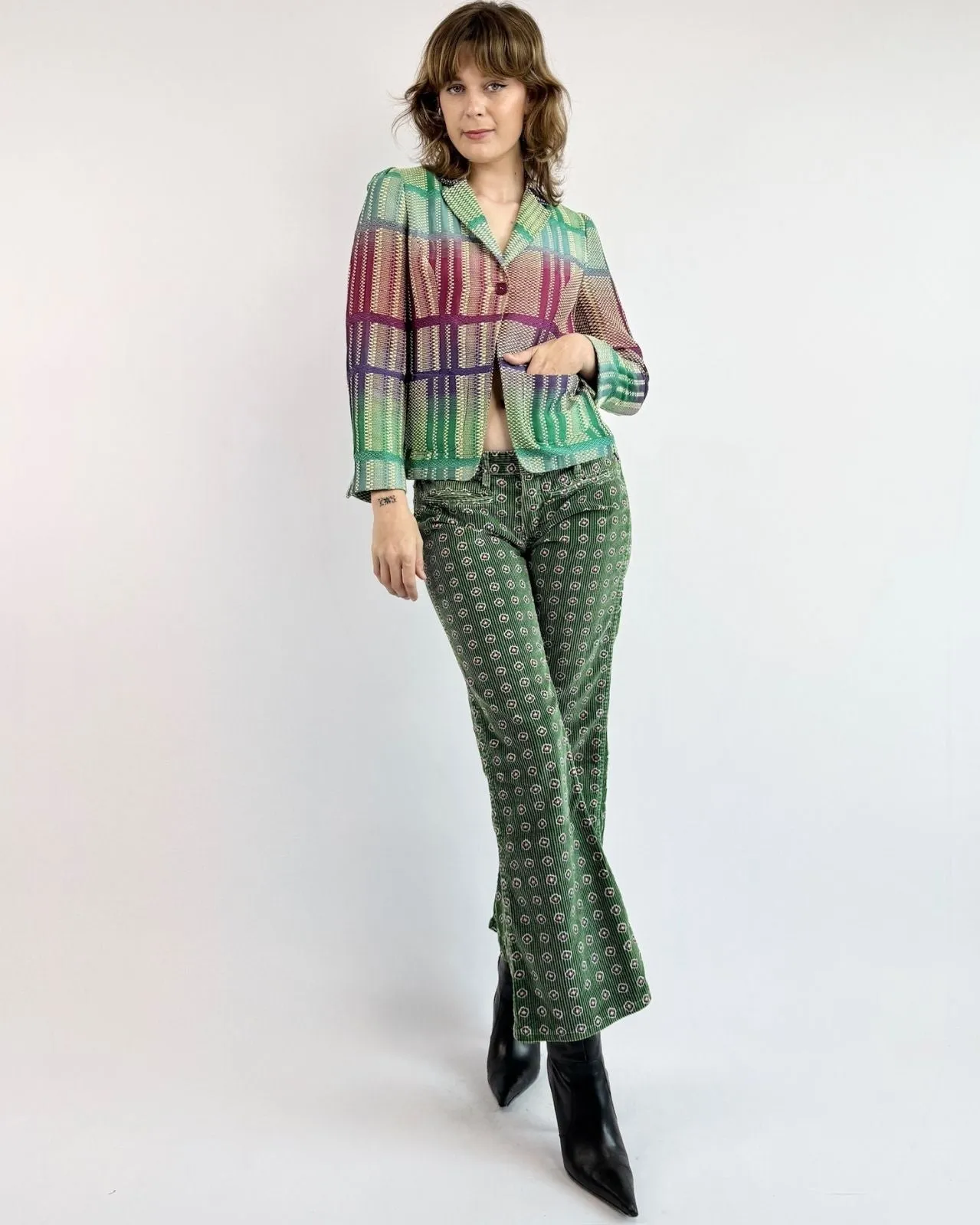 Etro Electric Plane Blazer sold by Feathers Vintage product image thumbnail 5