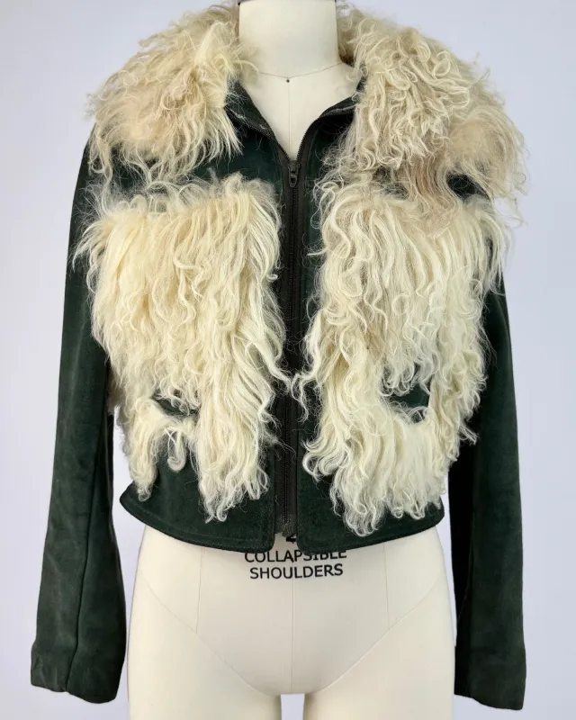 60s Lamb Coat made by Feathers Vintage