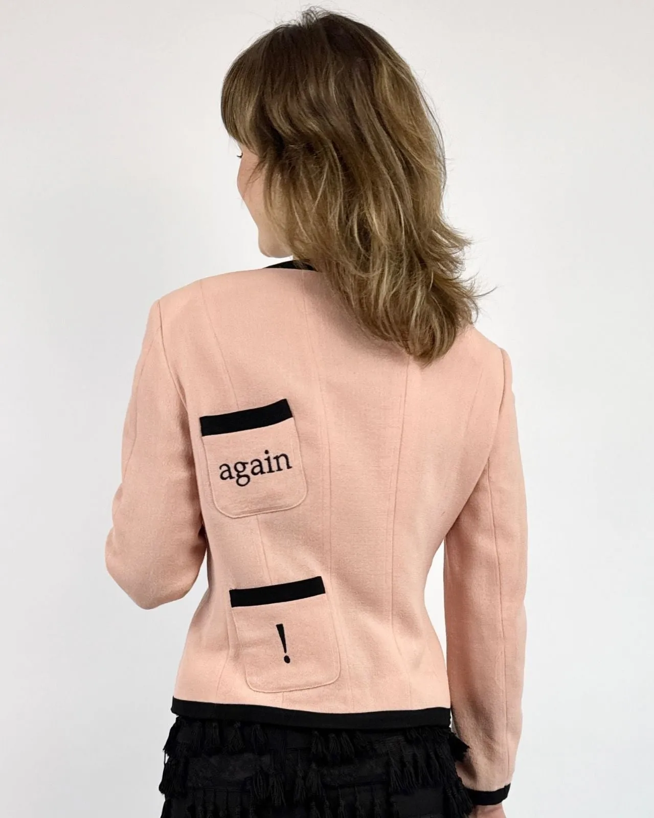 Cheap and Chic Moschino Let's Twist Blazer sold by Feathers Vintage product image thumbnail 4