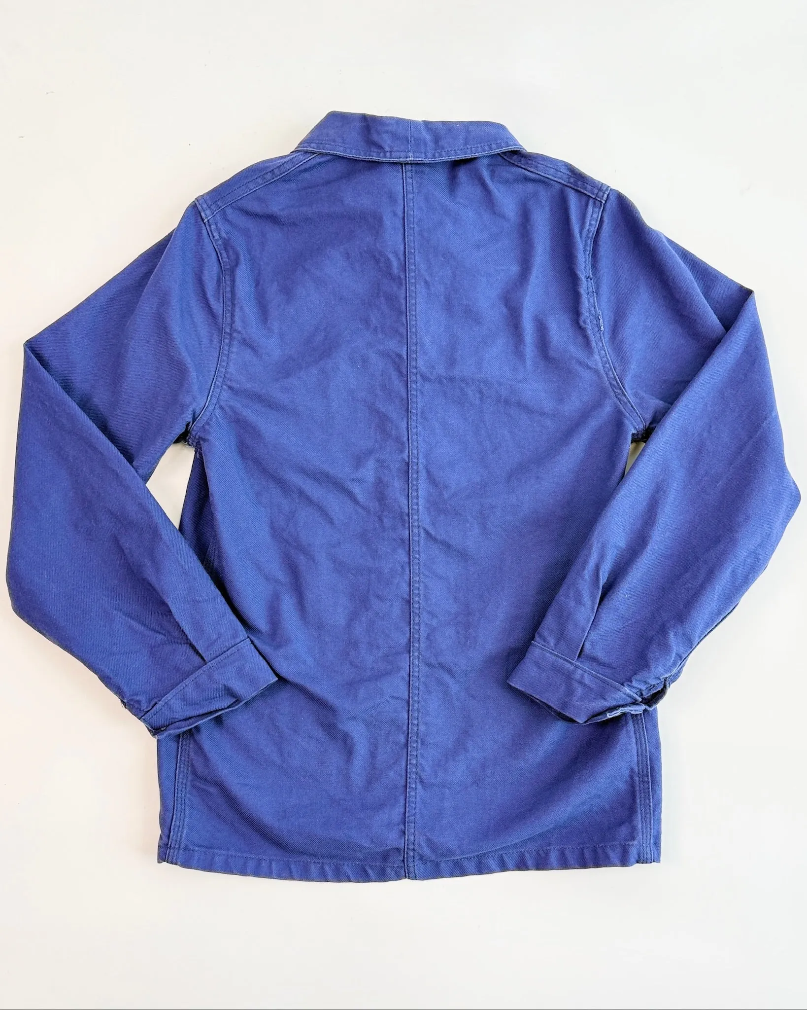 French Blue Workwear Jacket sold by Feathers Vintage product image thumbnail 3