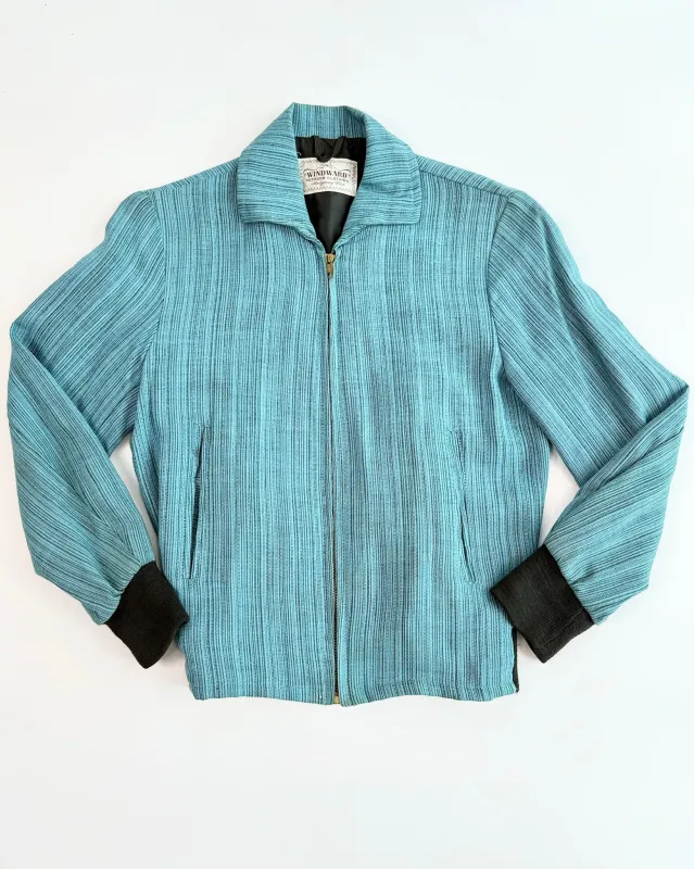 50s Windward Striped Jacket made by Feathers Vintage