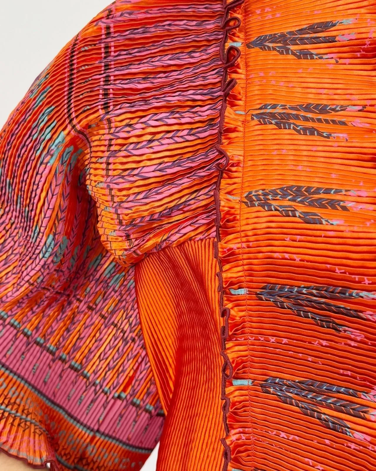 Zandra Rhodes Unfolding Beauty Jacket sold by Feathers Vintage product image thumbnail 3