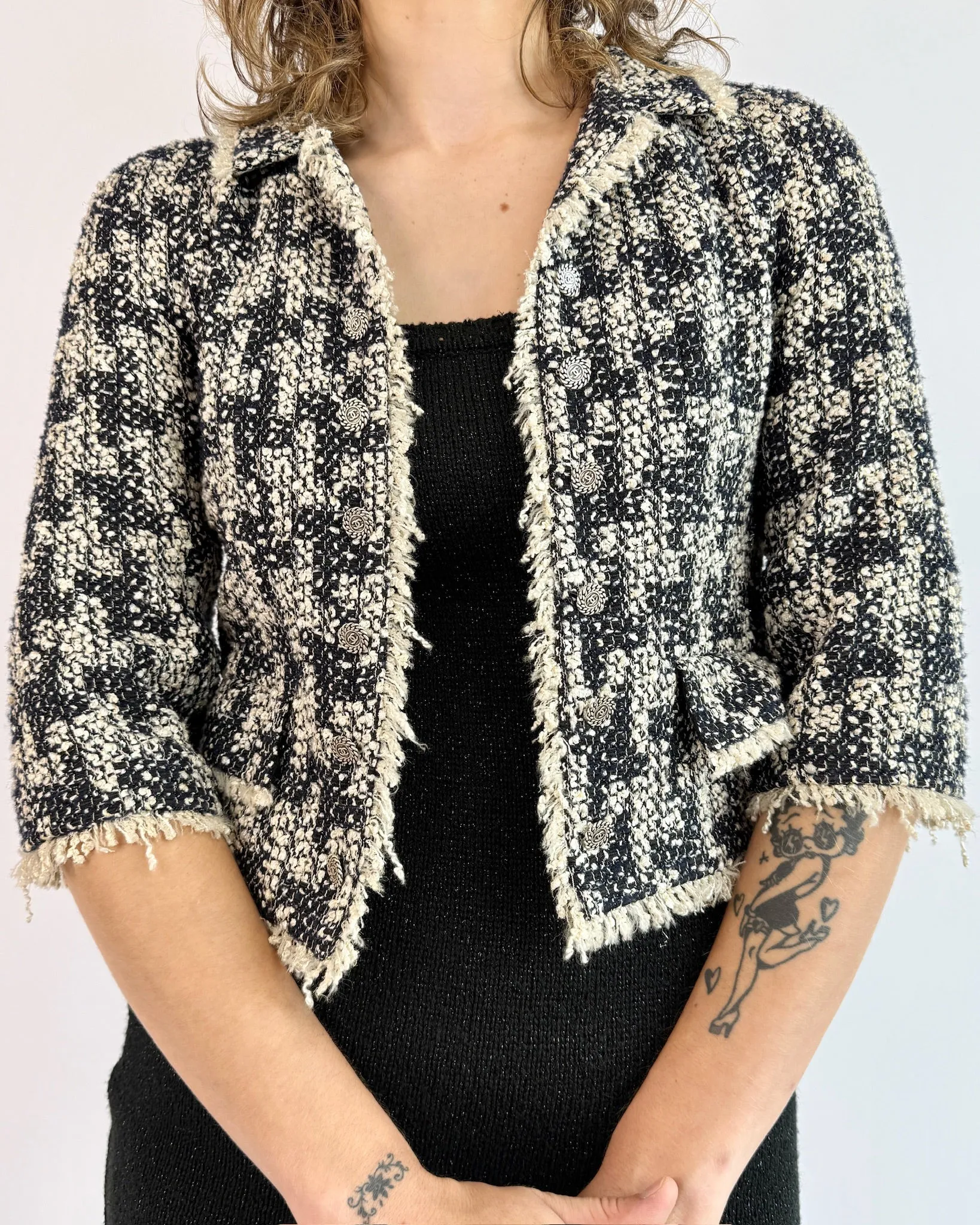 Chanel I Dream of Tweed Jacket sold by Feathers Vintage product image thumbnail 2
