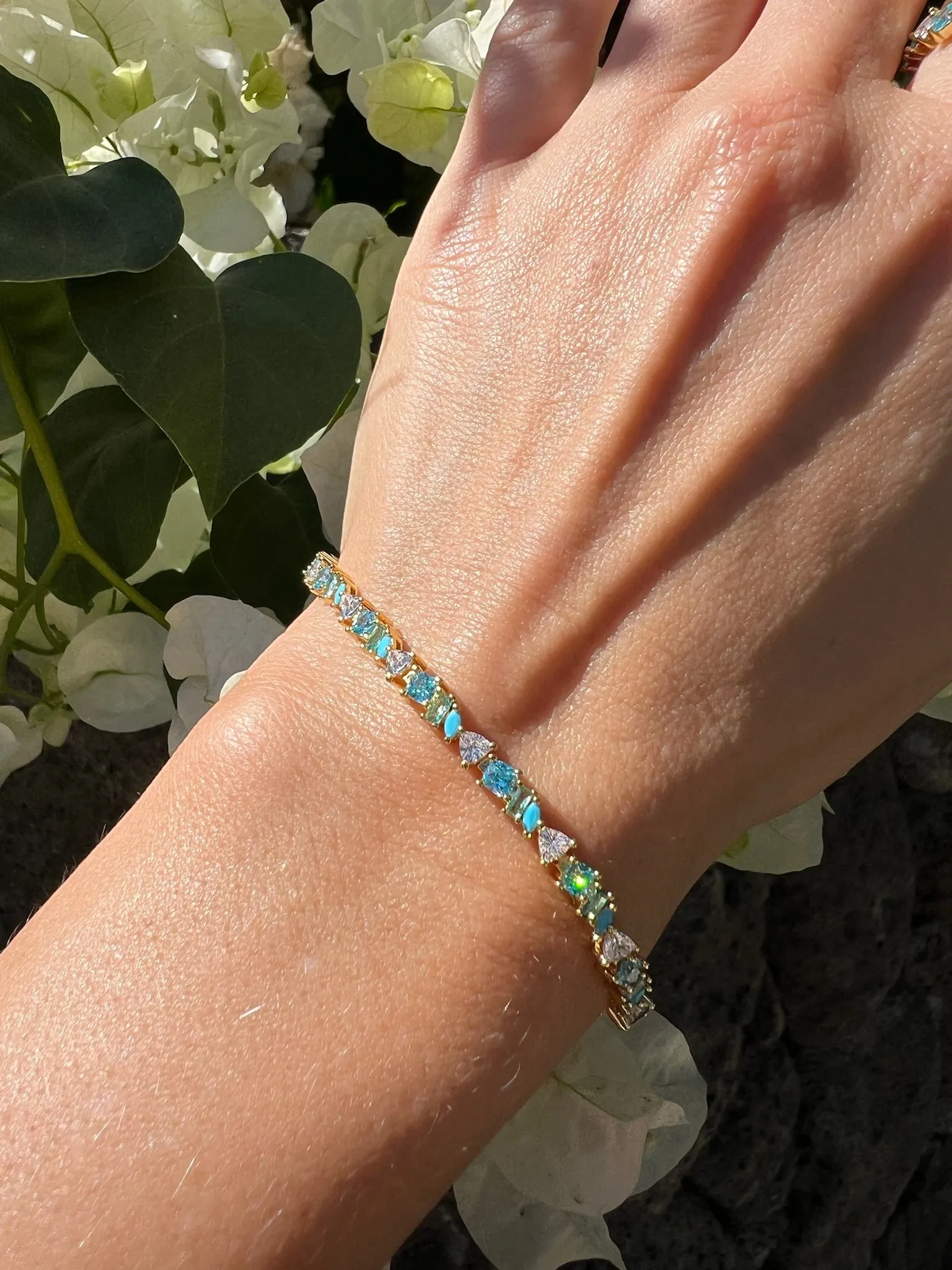 VIENNA MINI BRACELET- TURQUOISE sold by Native Gem product image thumbnail 2