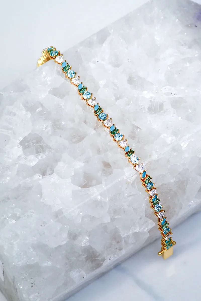 VIENNA MINI BRACELET- TURQUOISE sold by Native Gem product image thumbnail 3